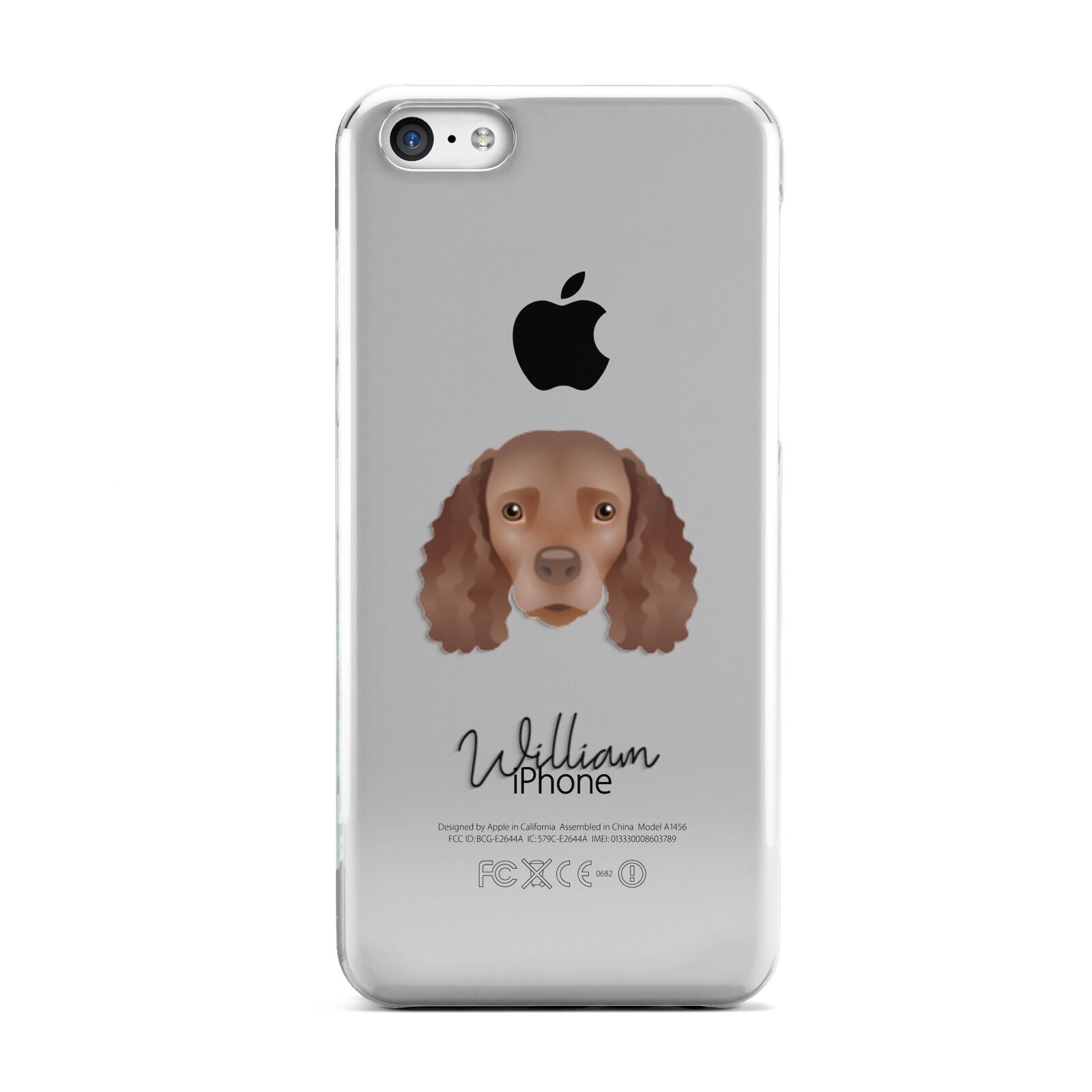 American Water Spaniel Personalised Apple iPhone 5c Case