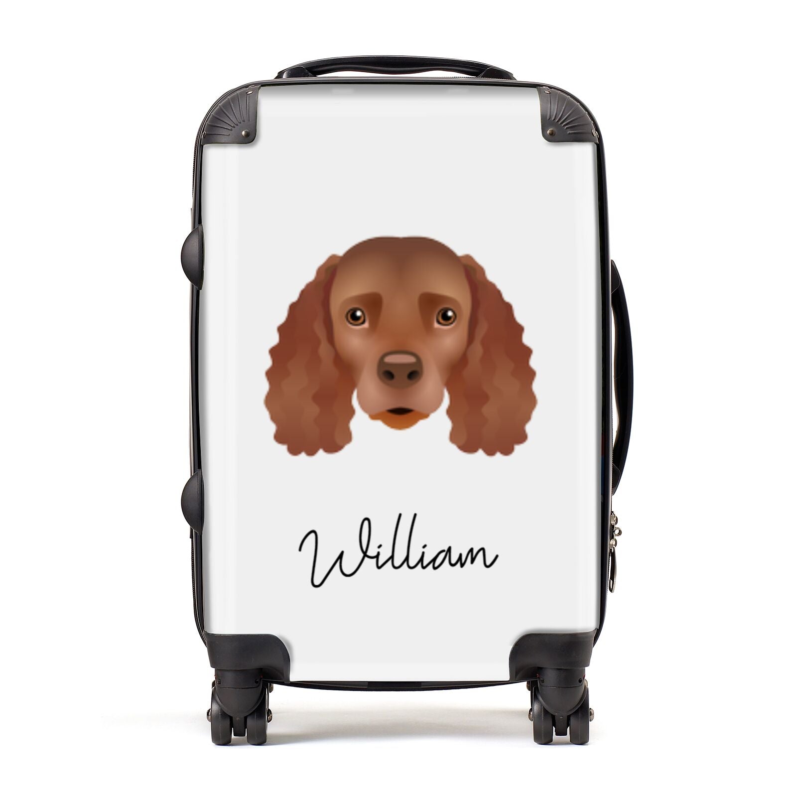 American Water Spaniel Personalised Suitcase