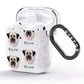 Anatolian Shepherd Dog Icon with Name AirPods Glitter Case Side Image