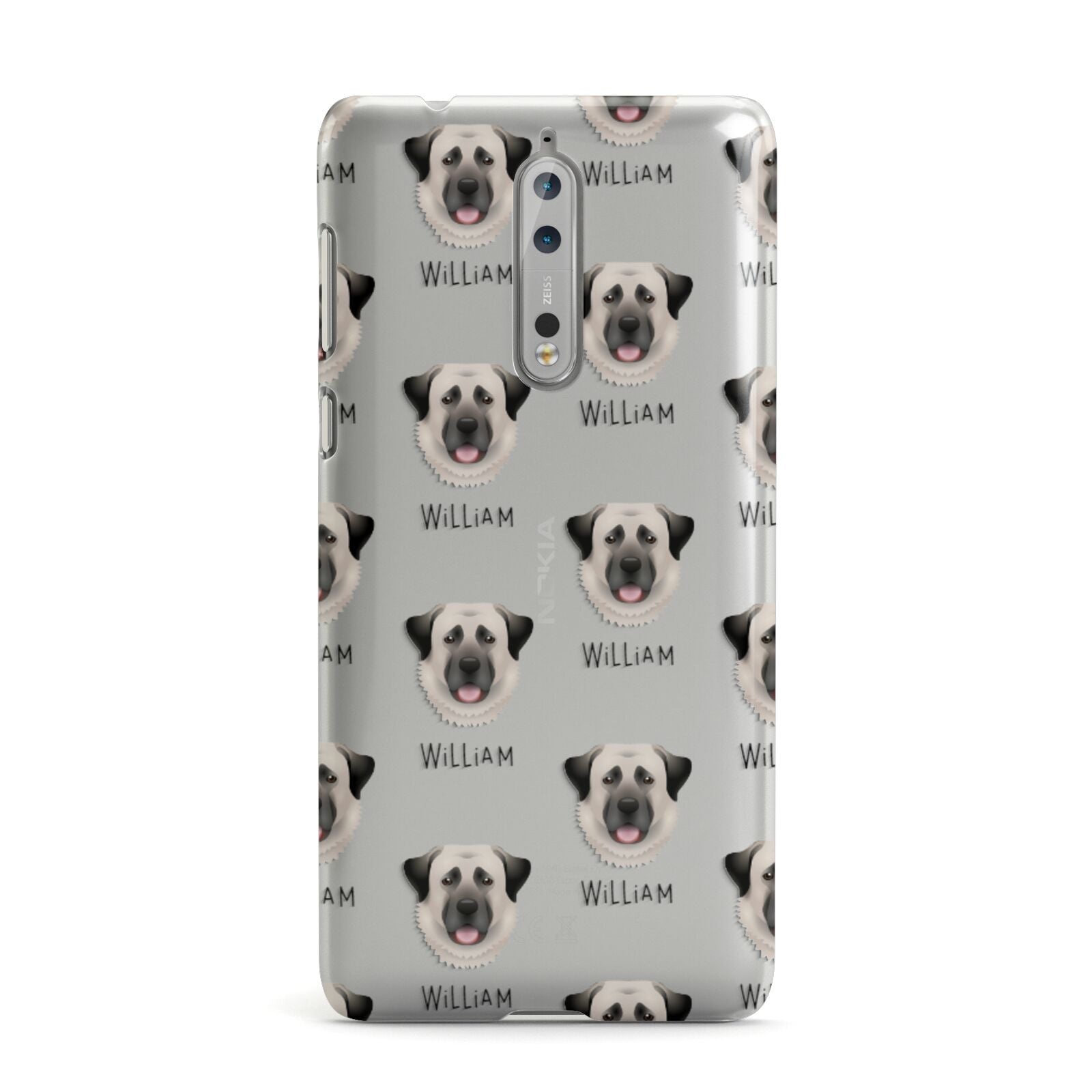 Anatolian Shepherd Dog Icon with Name Nokia Case