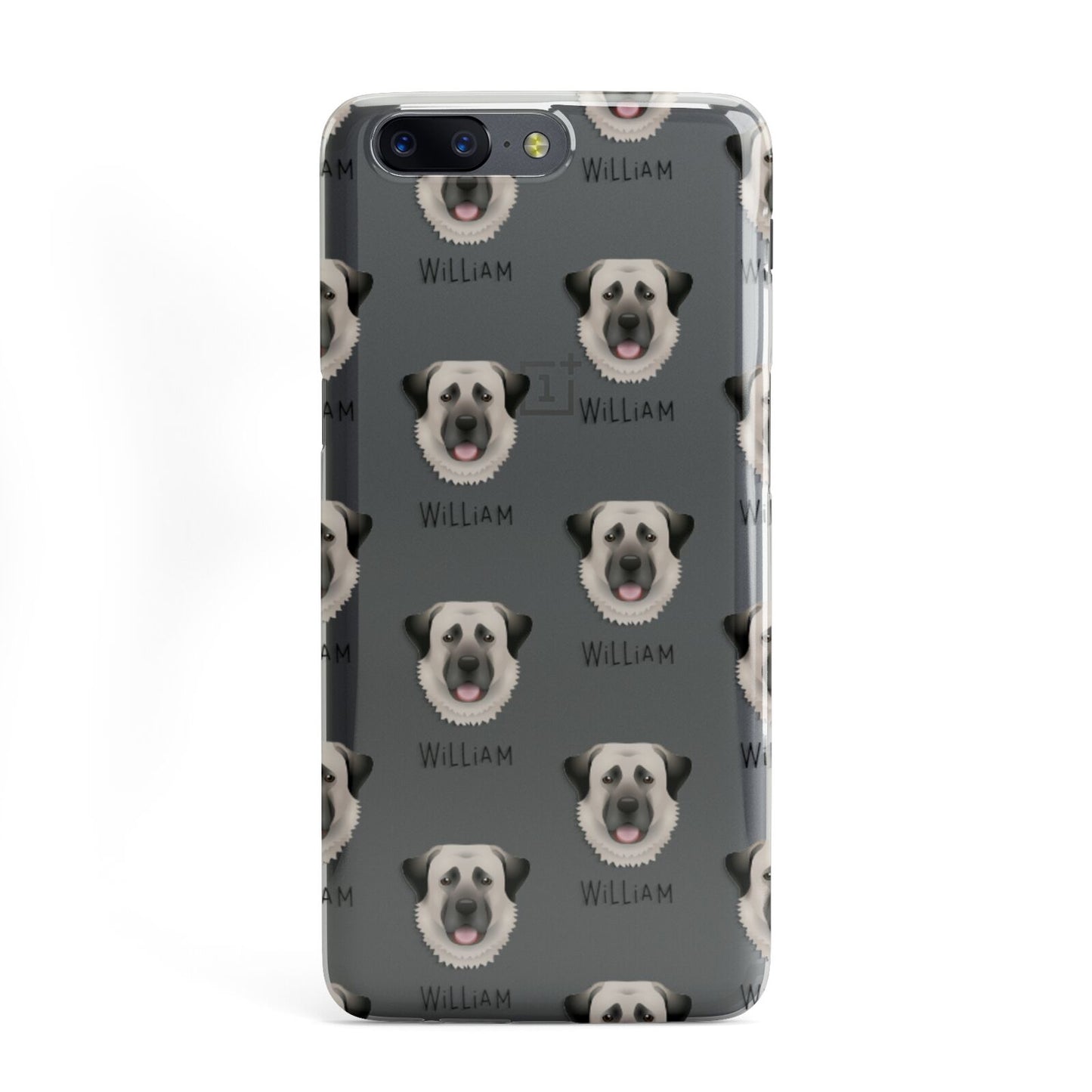 Anatolian Shepherd Dog Icon with Name OnePlus Case