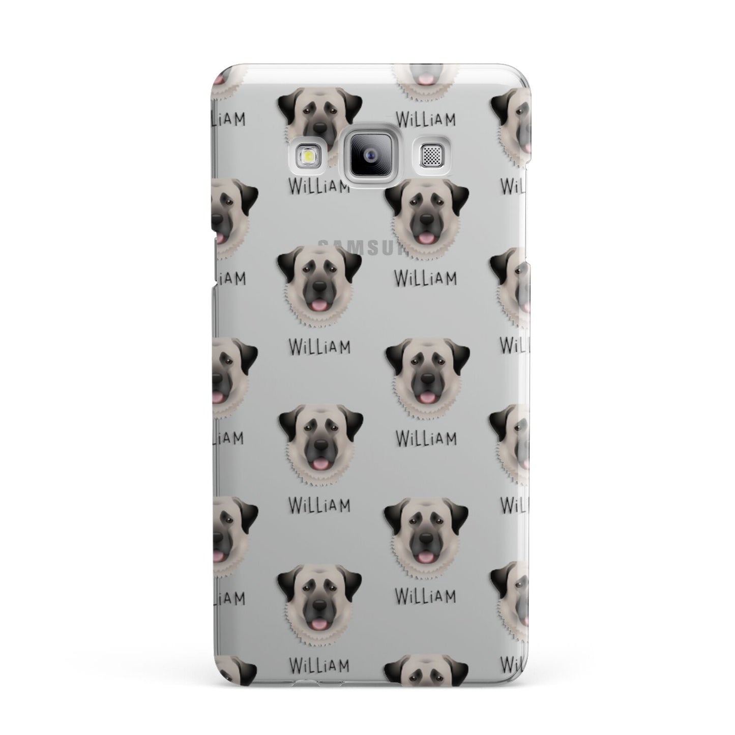 Anatolian Shepherd Dog Icon with Name Samsung Galaxy A7 2015 Case