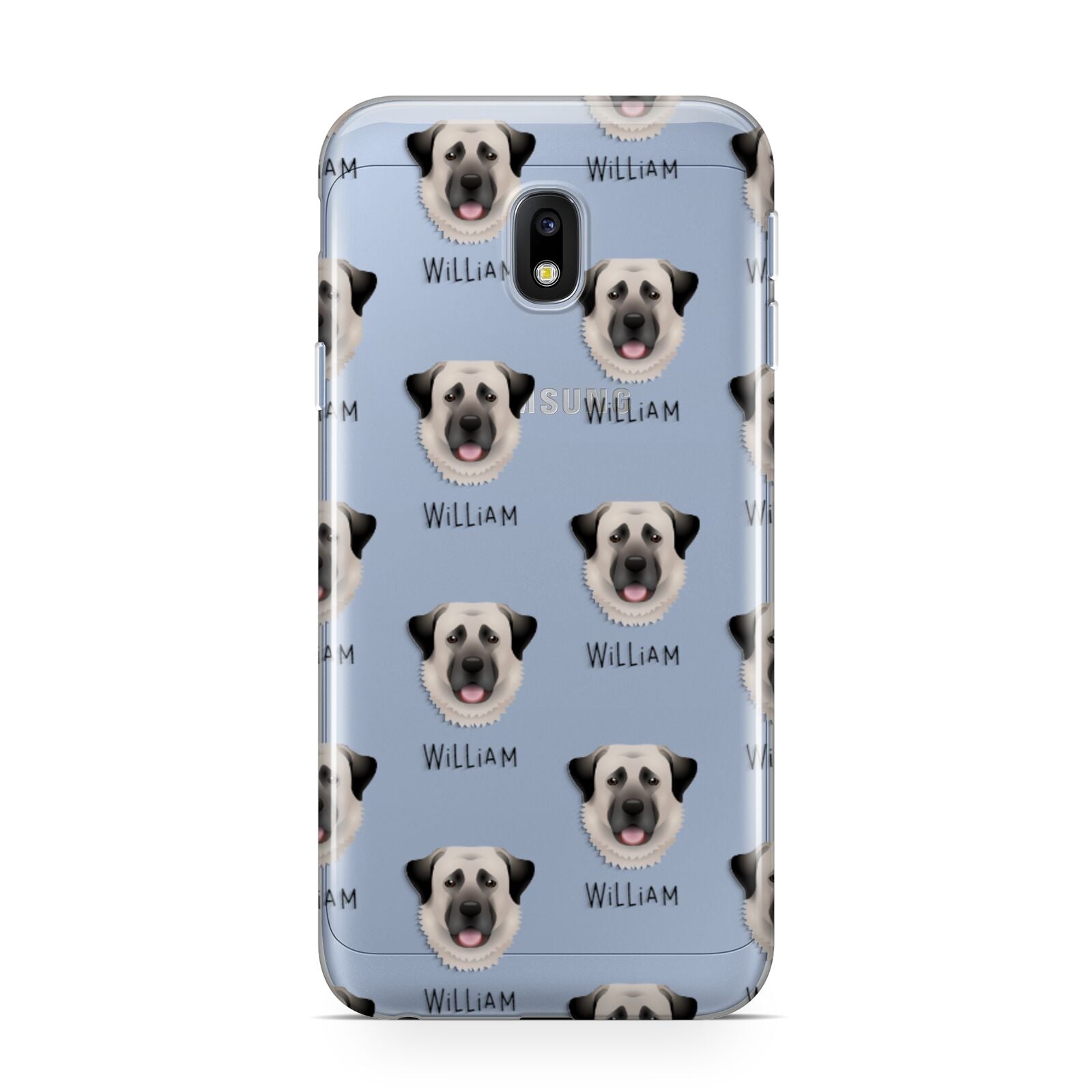 Anatolian Shepherd Dog Icon with Name Samsung Galaxy J3 2017 Case