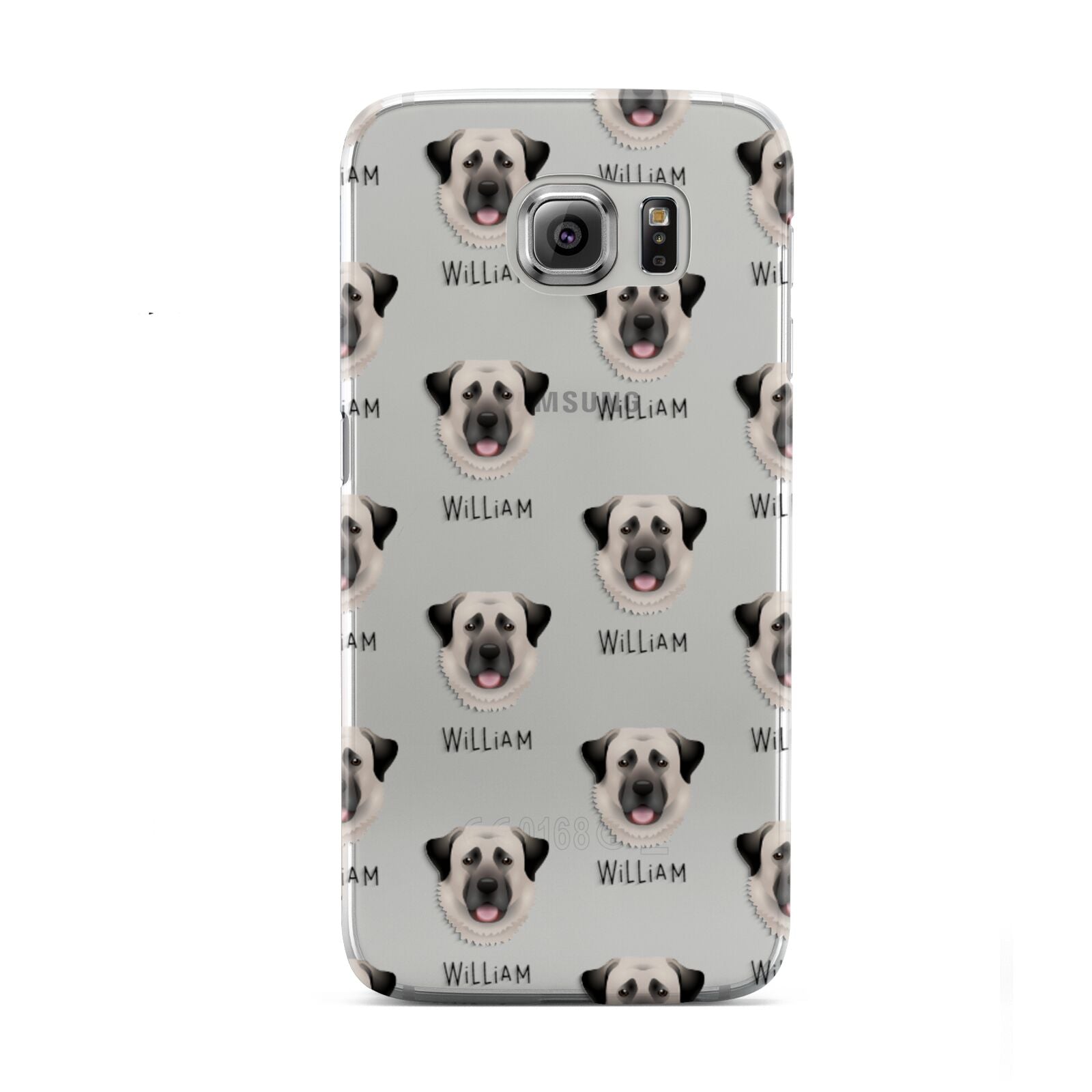 Anatolian Shepherd Dog Icon with Name Samsung Galaxy S6 Case