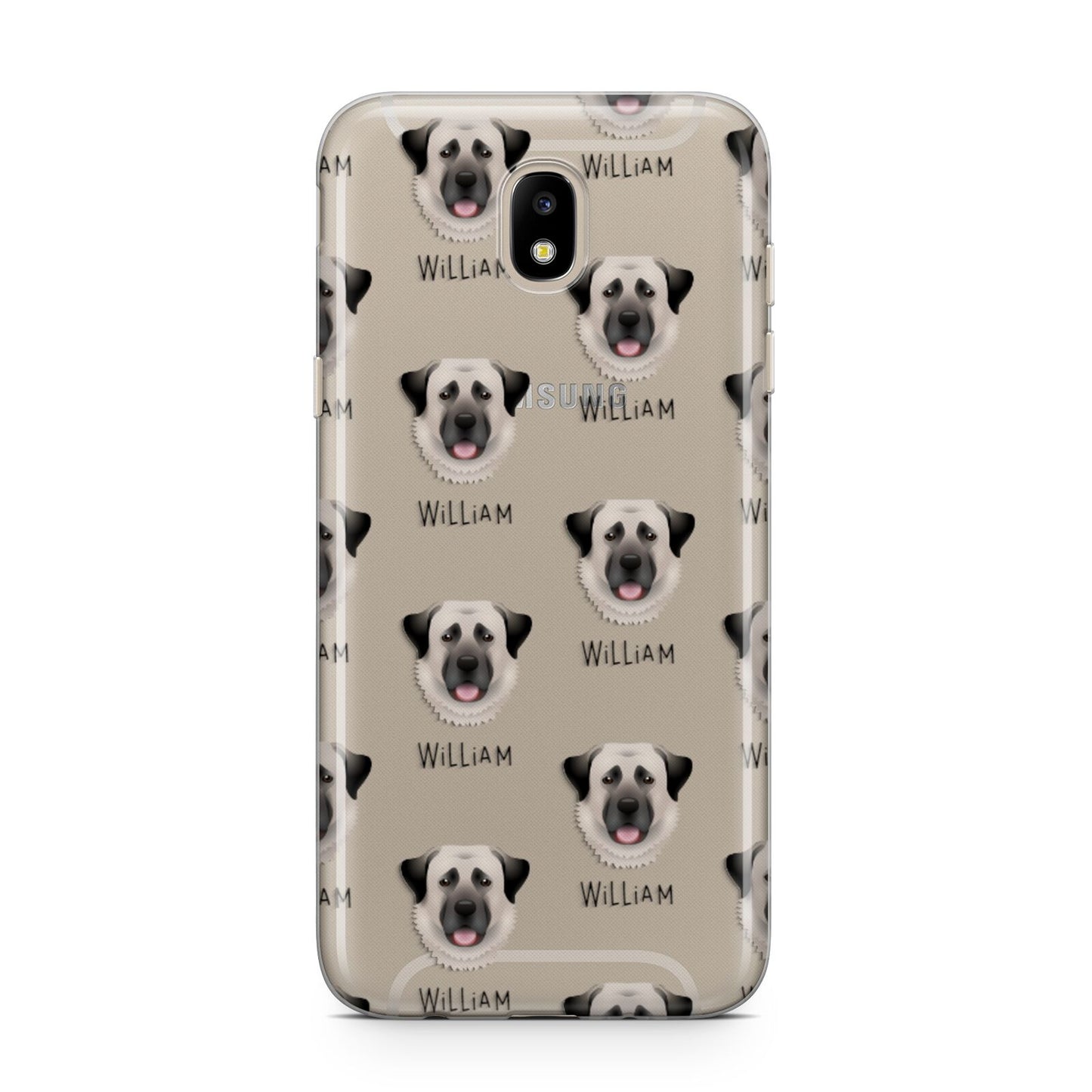 Anatolian Shepherd Dog Icon with Name Samsung J5 2017 Case