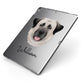 Anatolian Shepherd Dog Personalised Apple iPad Case on Grey iPad Side View