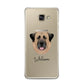 Anatolian Shepherd Dog Personalised Samsung Galaxy A3 2016 Case on gold phone