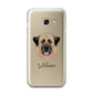 Anatolian Shepherd Dog Personalised Samsung Galaxy A3 2017 Case on gold phone