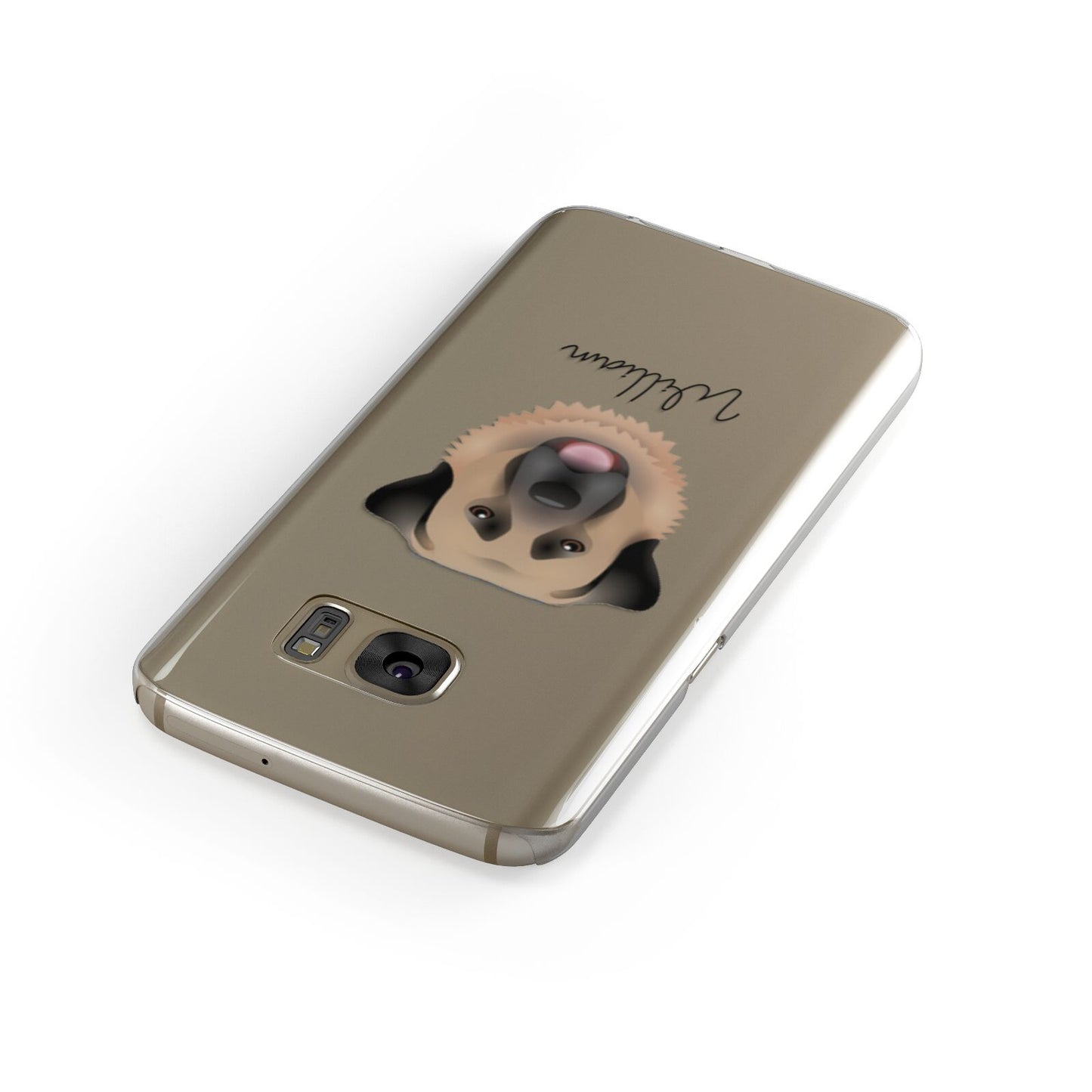 Anatolian Shepherd Dog Personalised Samsung Galaxy Case Front Close Up