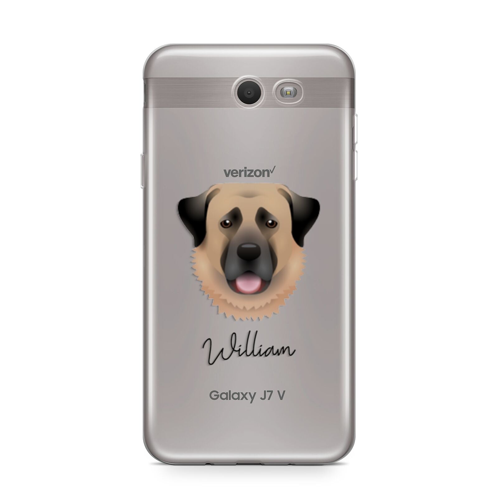 Anatolian Shepherd Dog Personalised Samsung Galaxy J7 2017 Case
