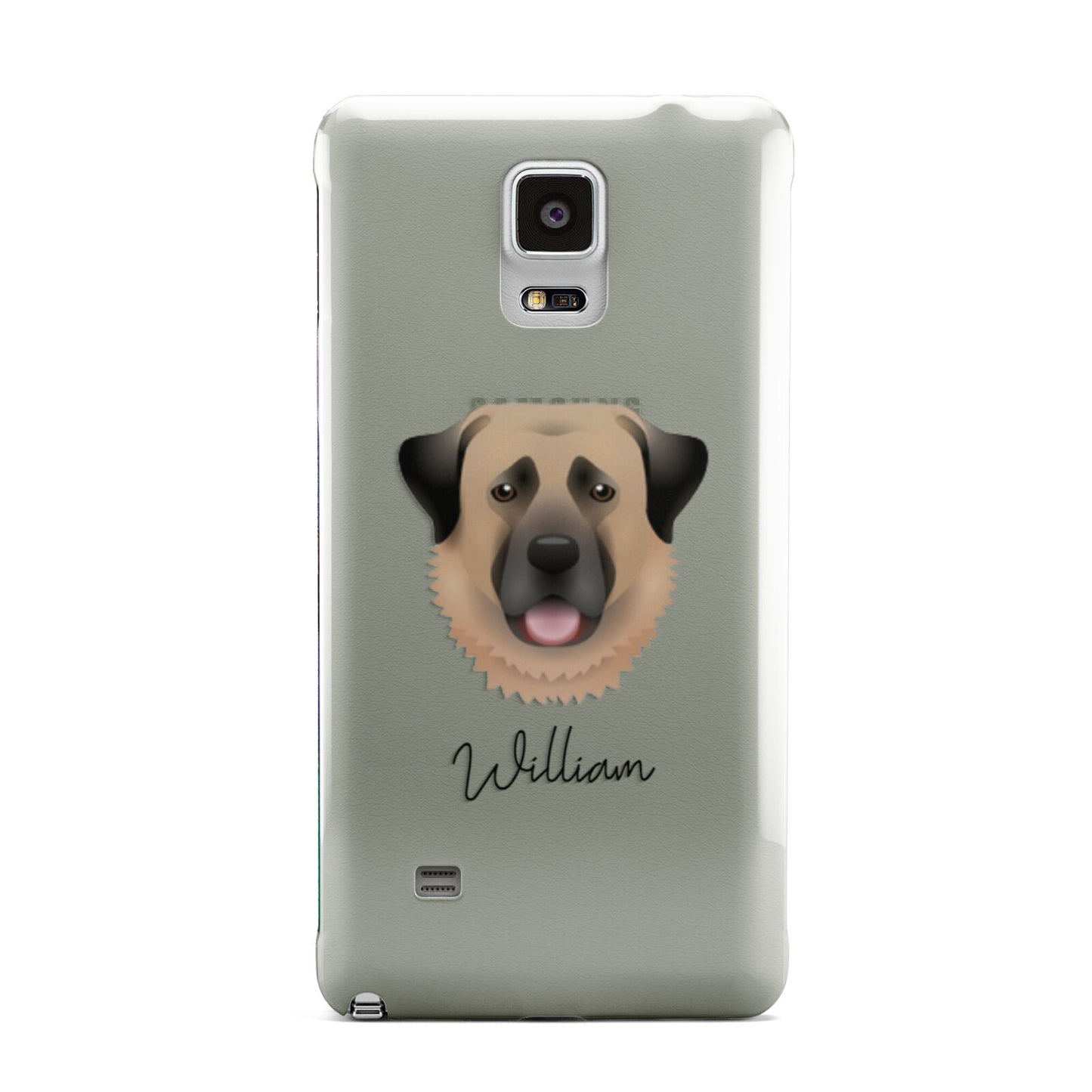 Anatolian Shepherd Dog Personalised Samsung Galaxy Note 4 Case