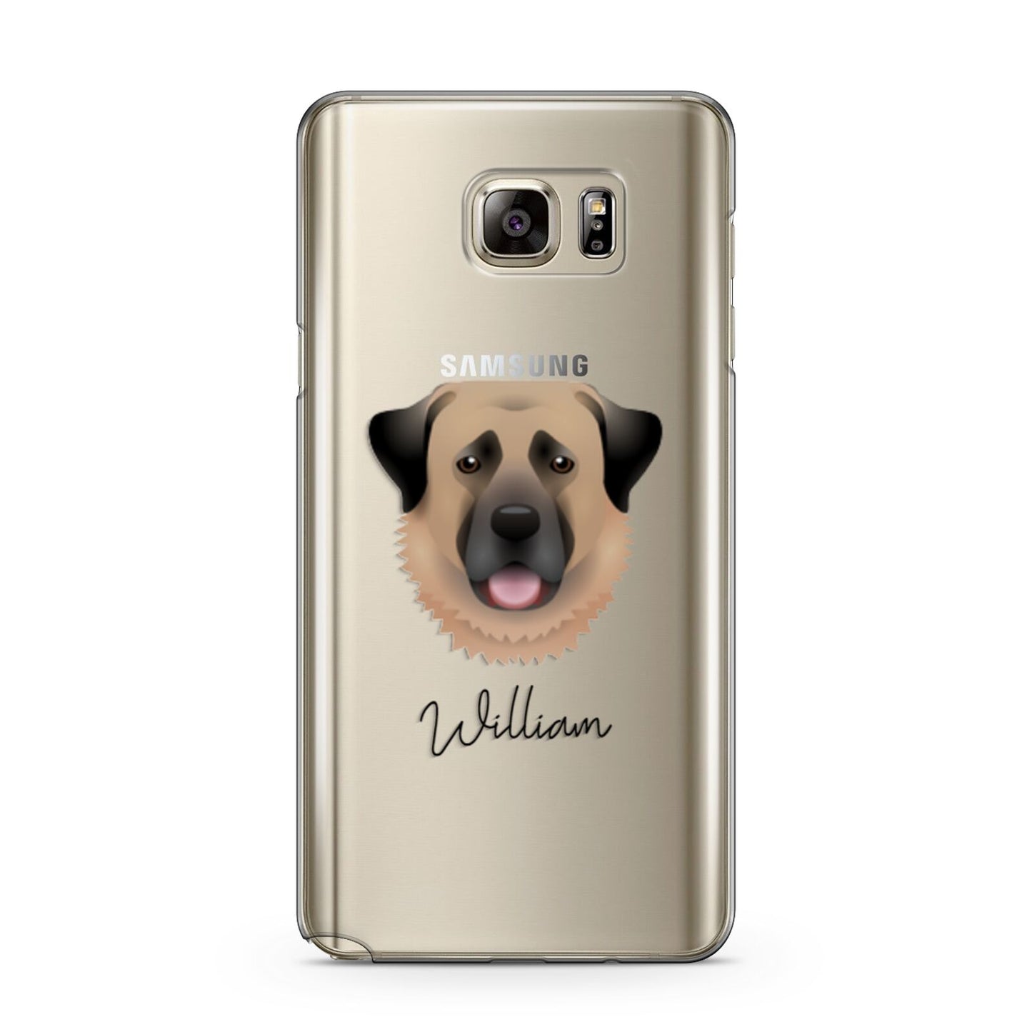 Anatolian Shepherd Dog Personalised Samsung Galaxy Note 5 Case