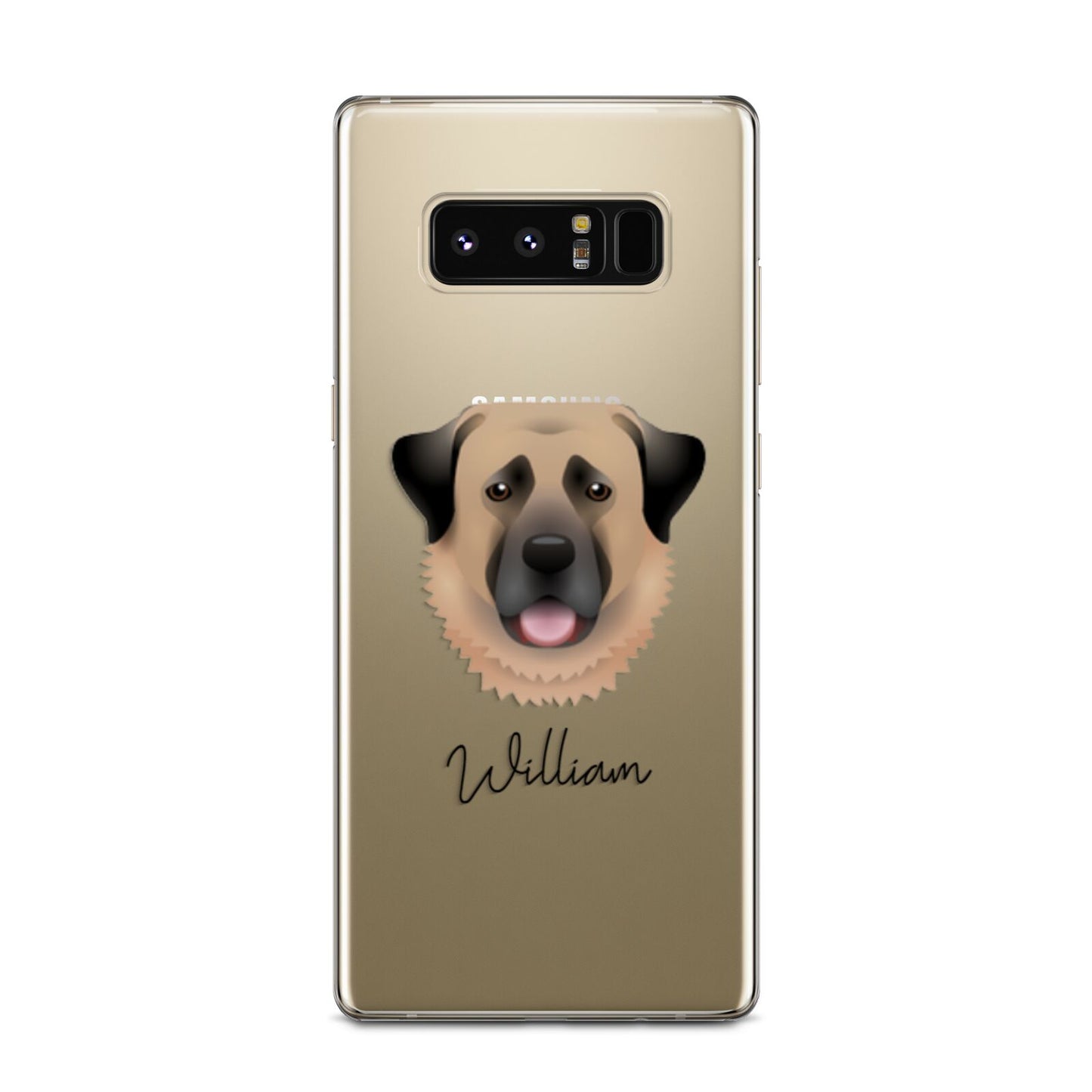 Anatolian Shepherd Dog Personalised Samsung Galaxy Note 8 Case