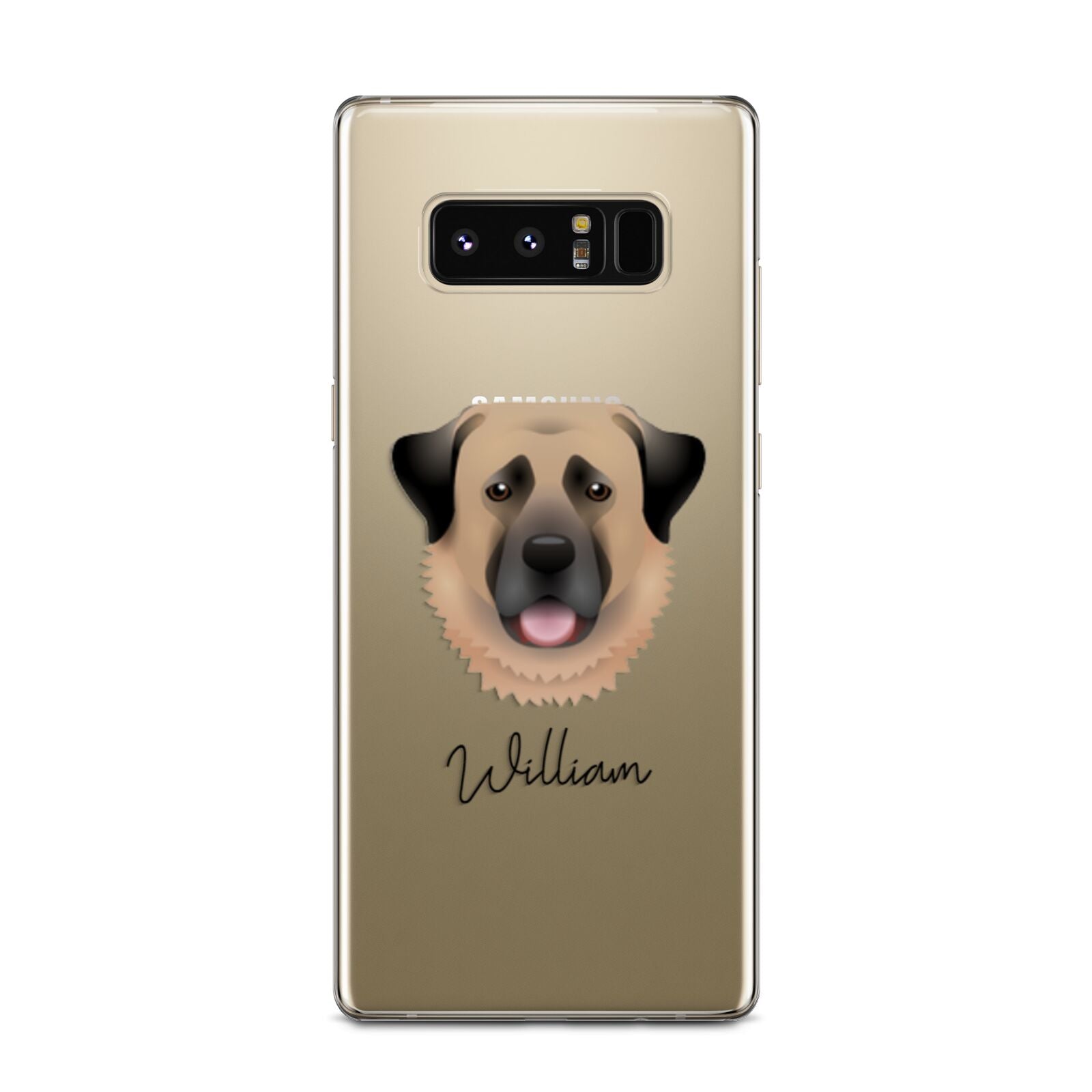 Anatolian Shepherd Dog Personalised Samsung Galaxy Note 8 Case