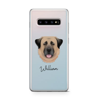 Anatolian Shepherd Dog Personalised Samsung Galaxy S10 Case