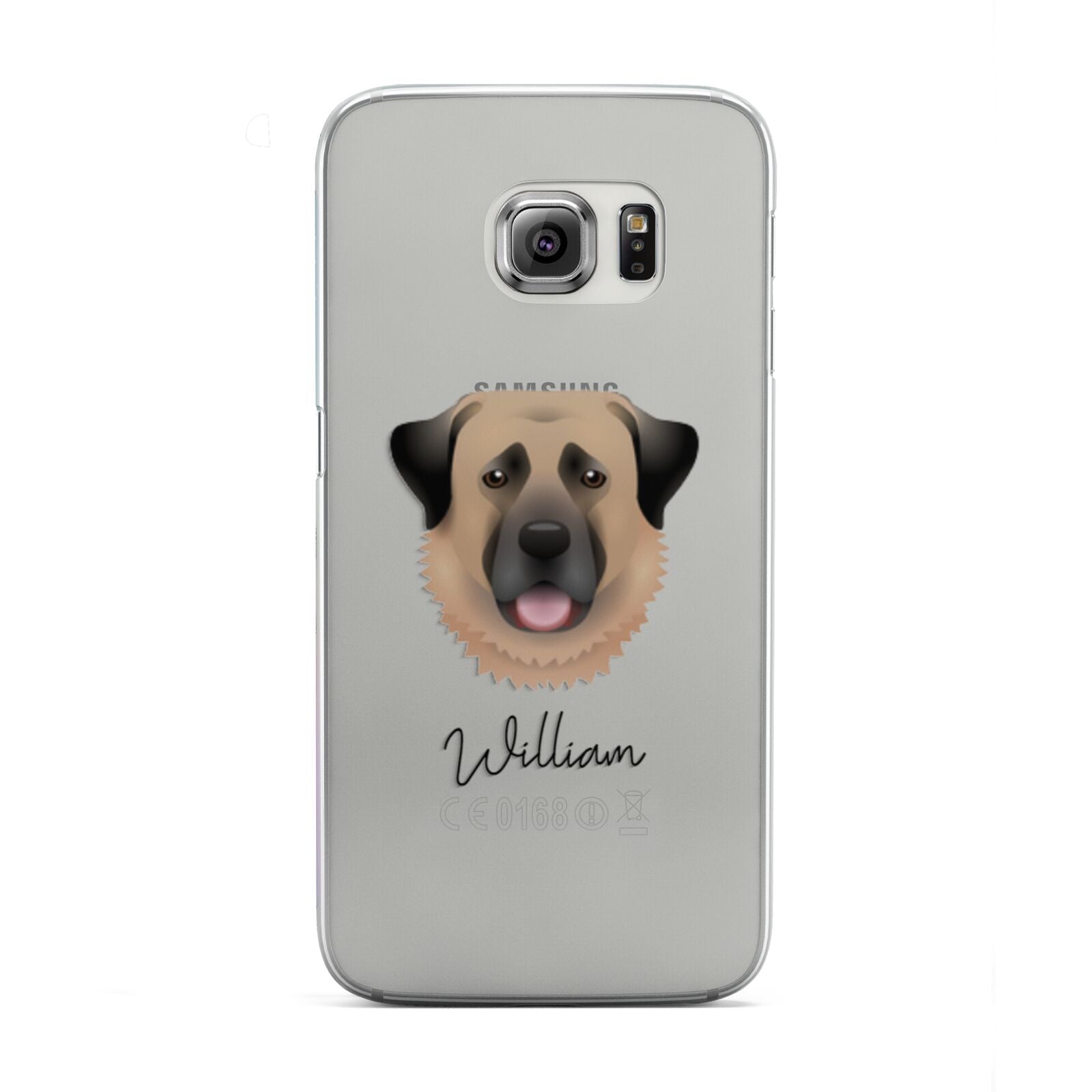 Anatolian Shepherd Dog Personalised Samsung Galaxy S6 Edge Case