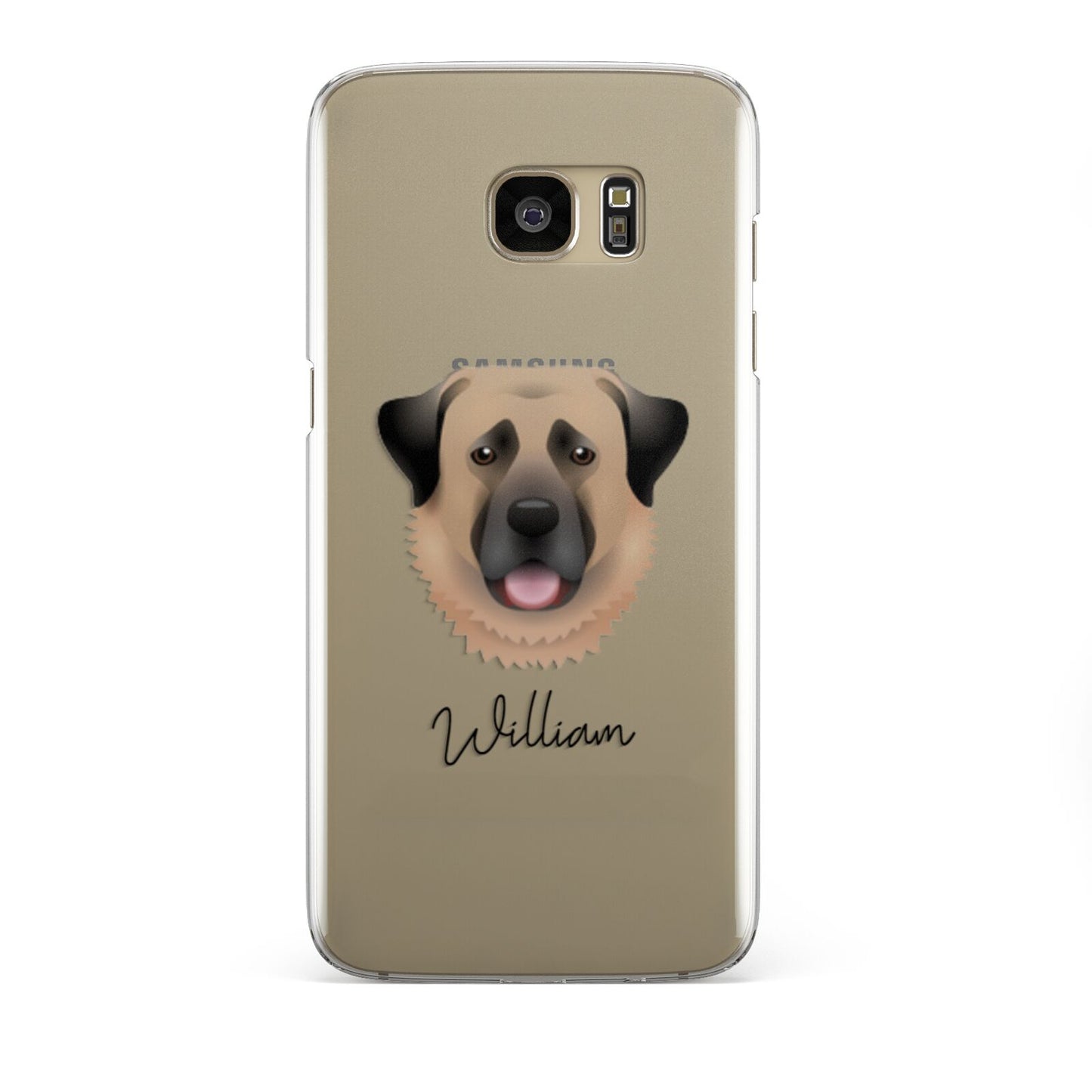 Anatolian Shepherd Dog Personalised Samsung Galaxy S7 Edge Case