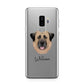 Anatolian Shepherd Dog Personalised Samsung Galaxy S9 Plus Case on Silver phone