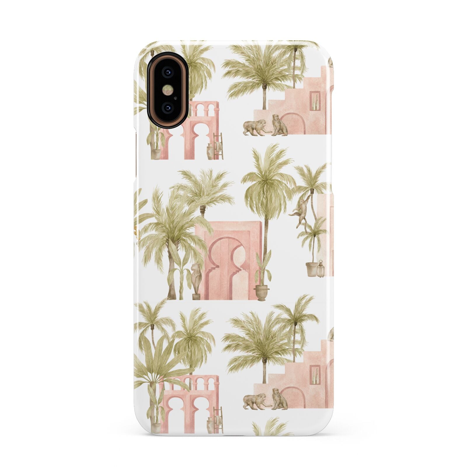 Ancient Palm Apple iPhone XS 3D Snap Case