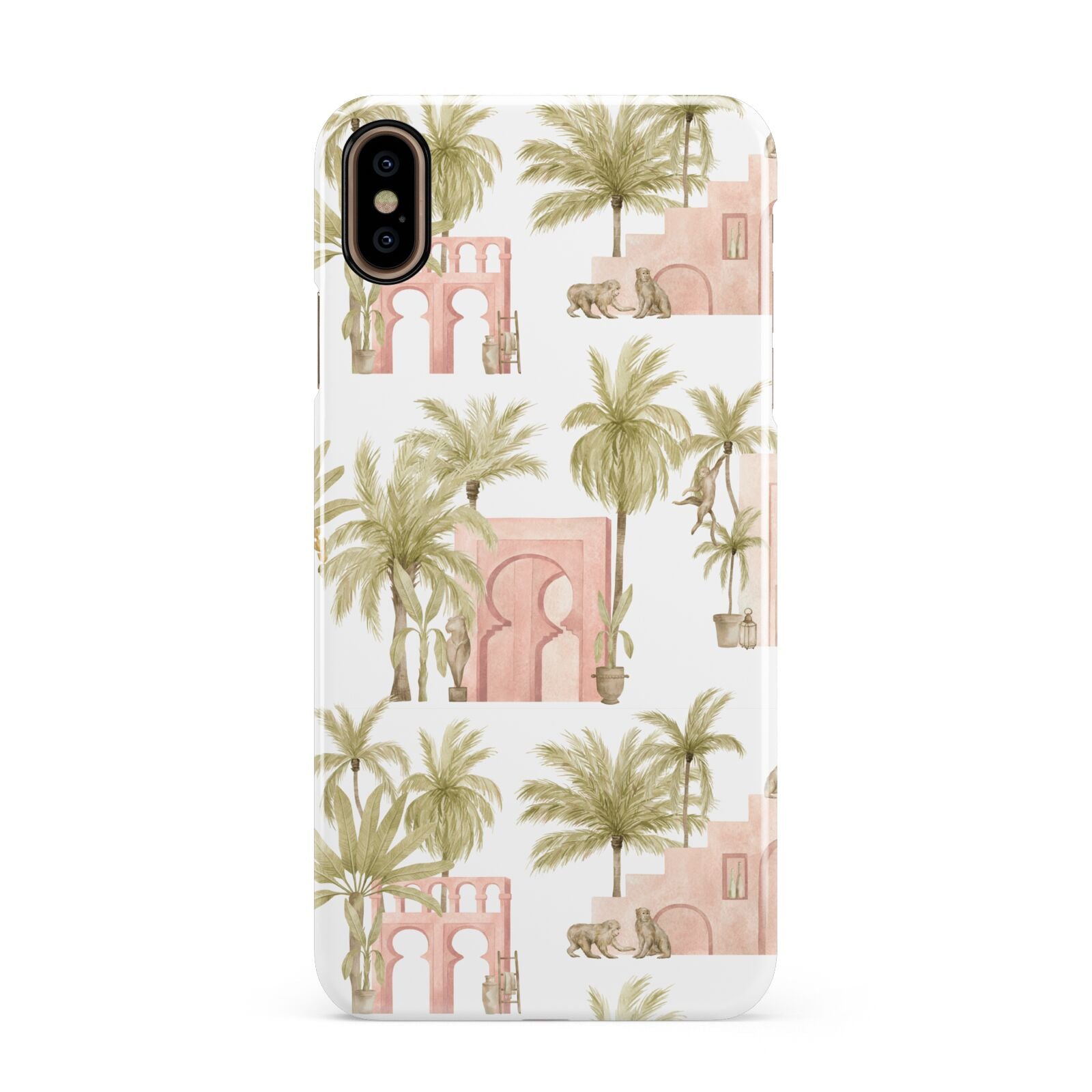 Ancient Palm Apple iPhone Xs Max 3D Snap Case