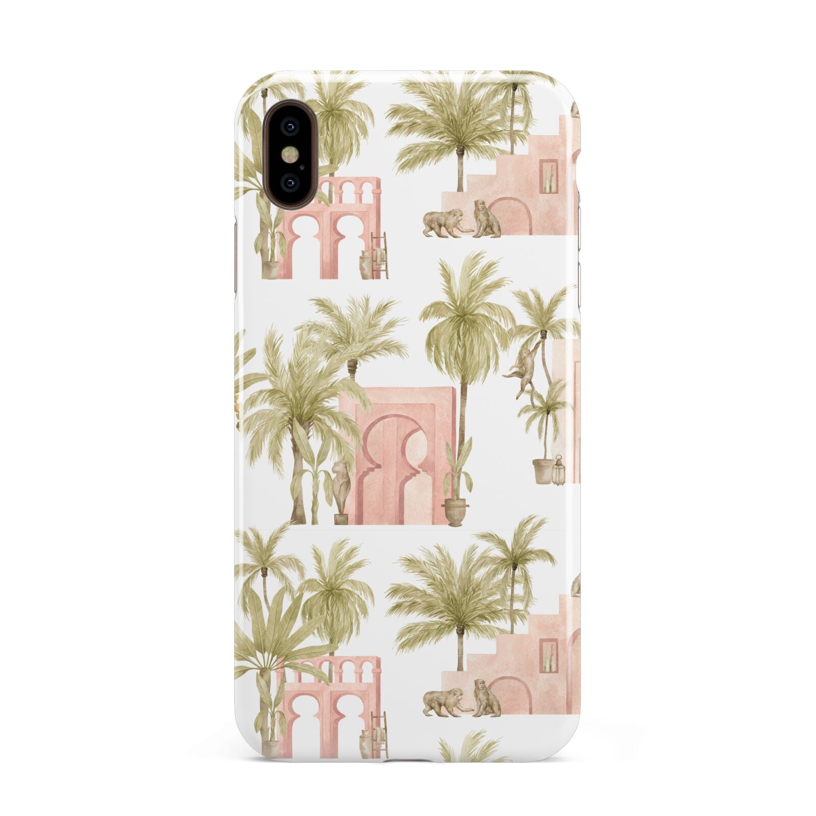 Ancient Palm Apple iPhone Xs Max 3D Tough Case