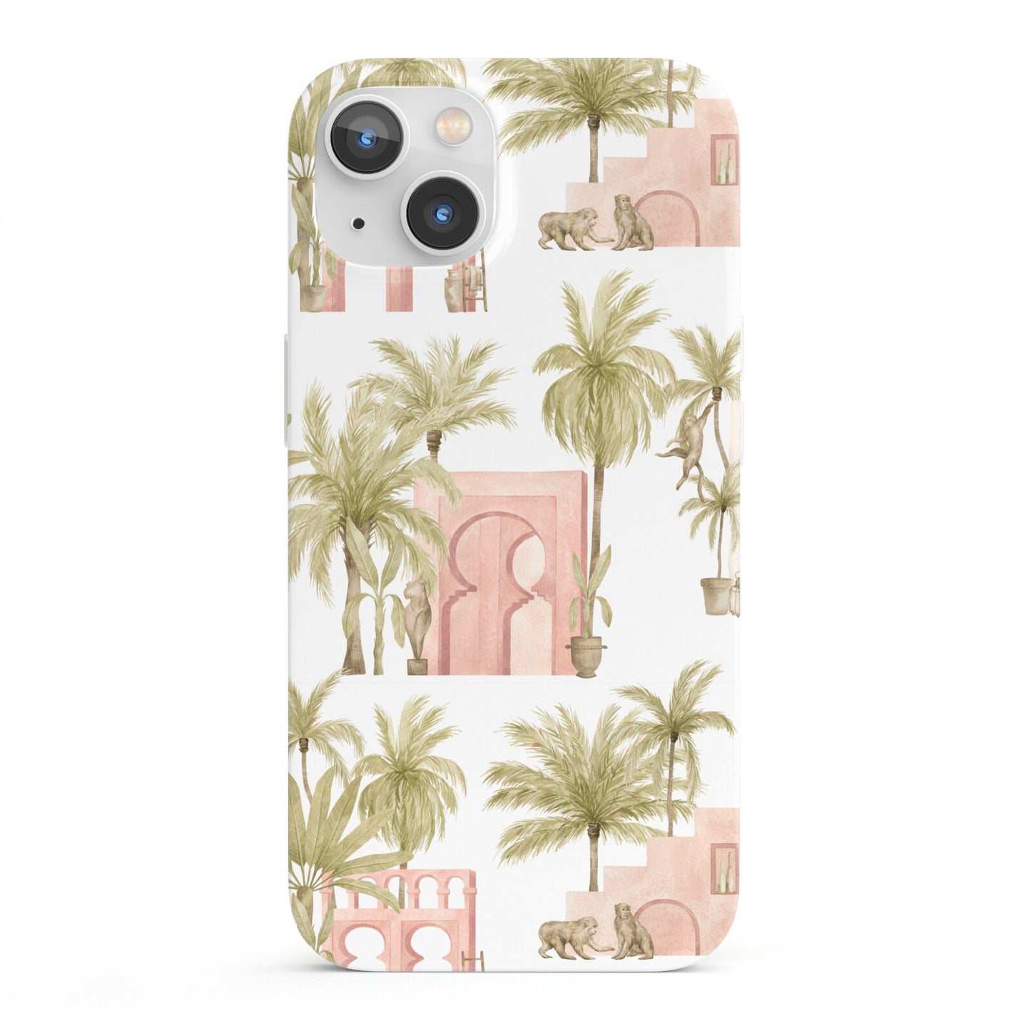 Ancient Palm iPhone 13 Full Wrap 3D Snap Case