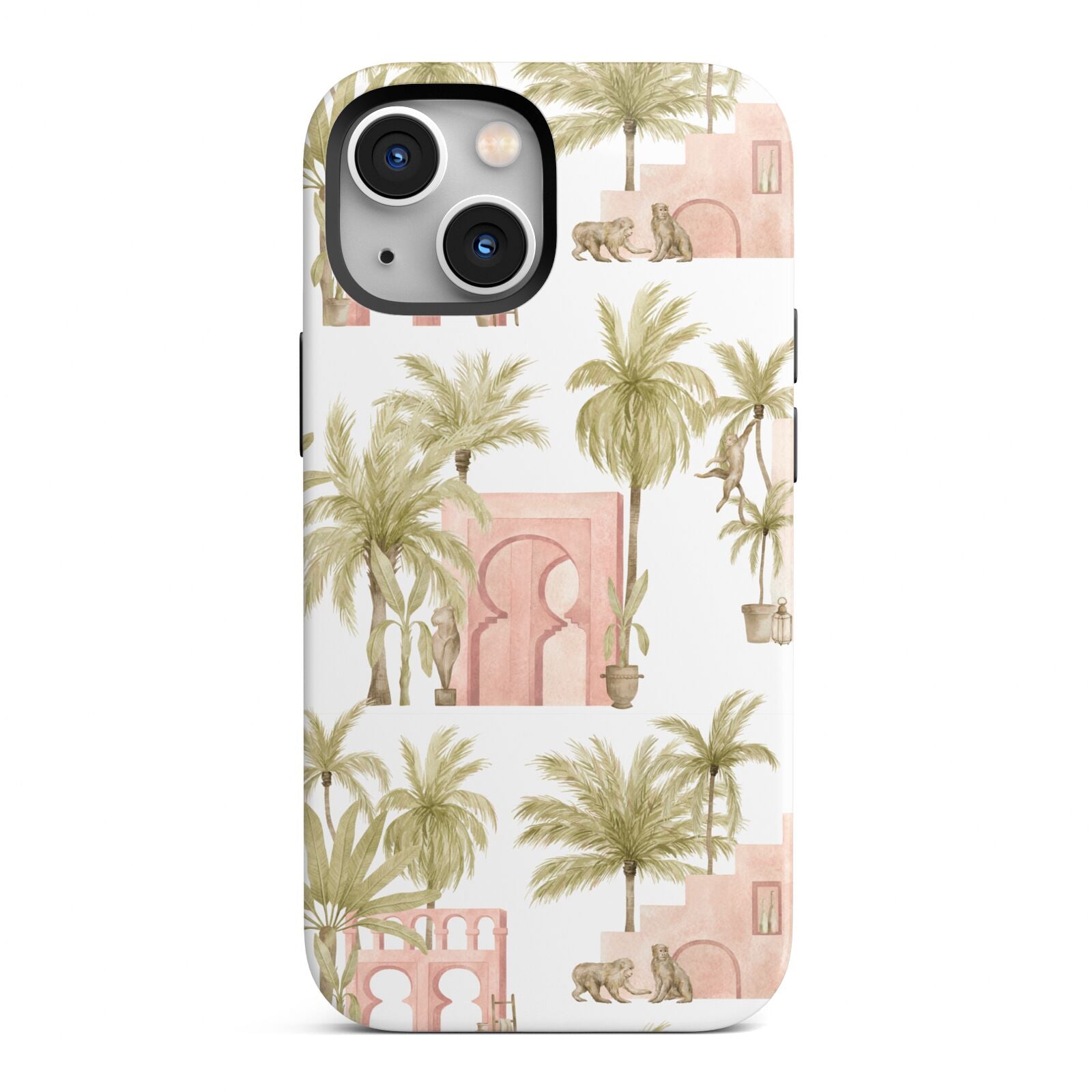 Ancient Palm iPhone 13 Mini Full Wrap 3D Tough Case