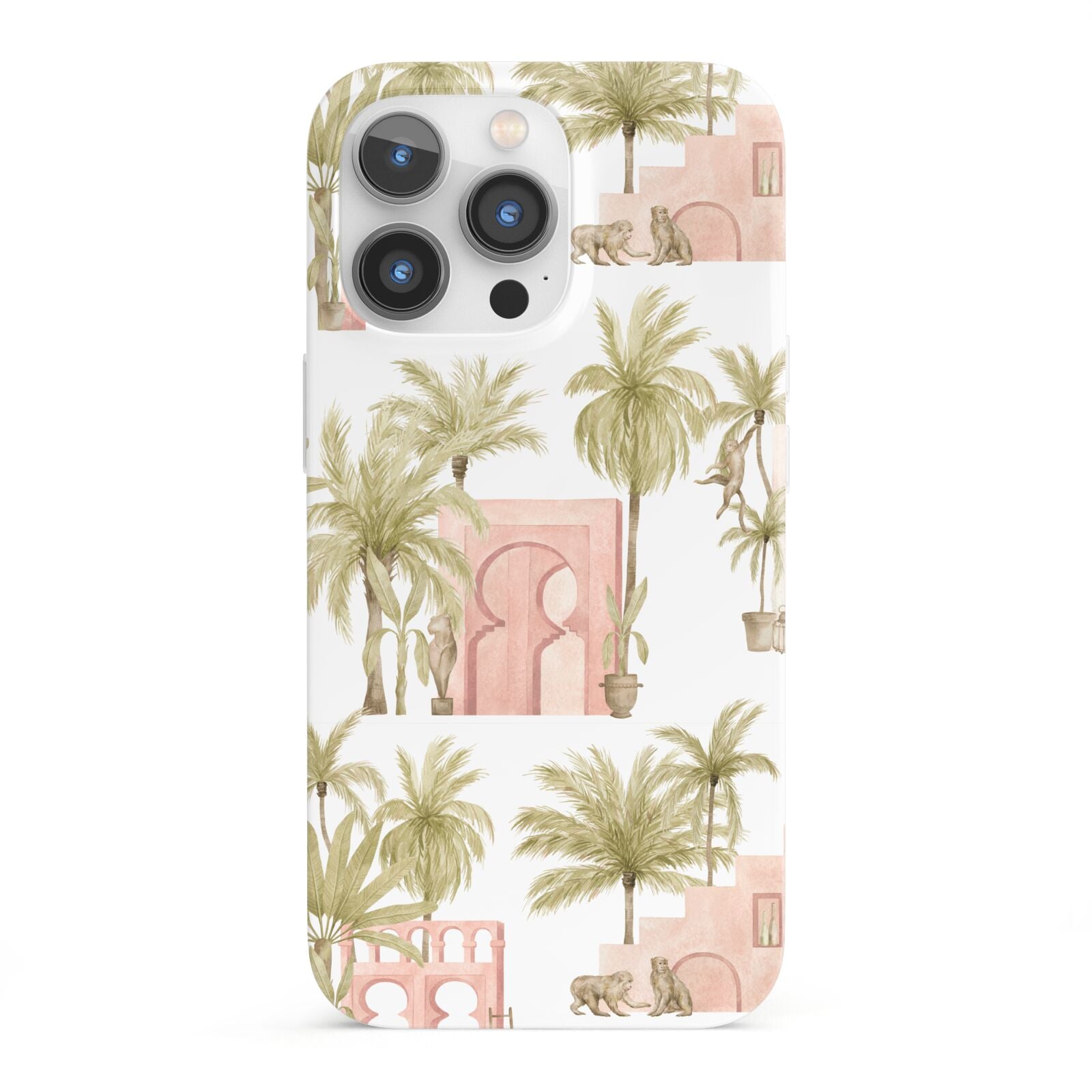 Ancient Palm iPhone 13 Pro Full Wrap 3D Snap Case