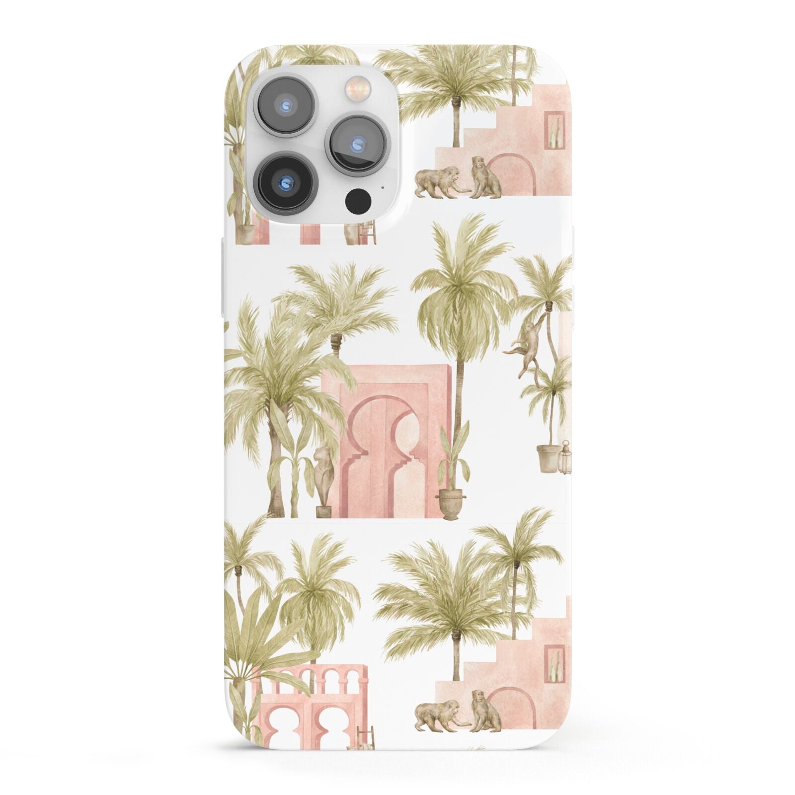 Ancient Palm iPhone 13 Pro Max Full Wrap 3D Snap Case