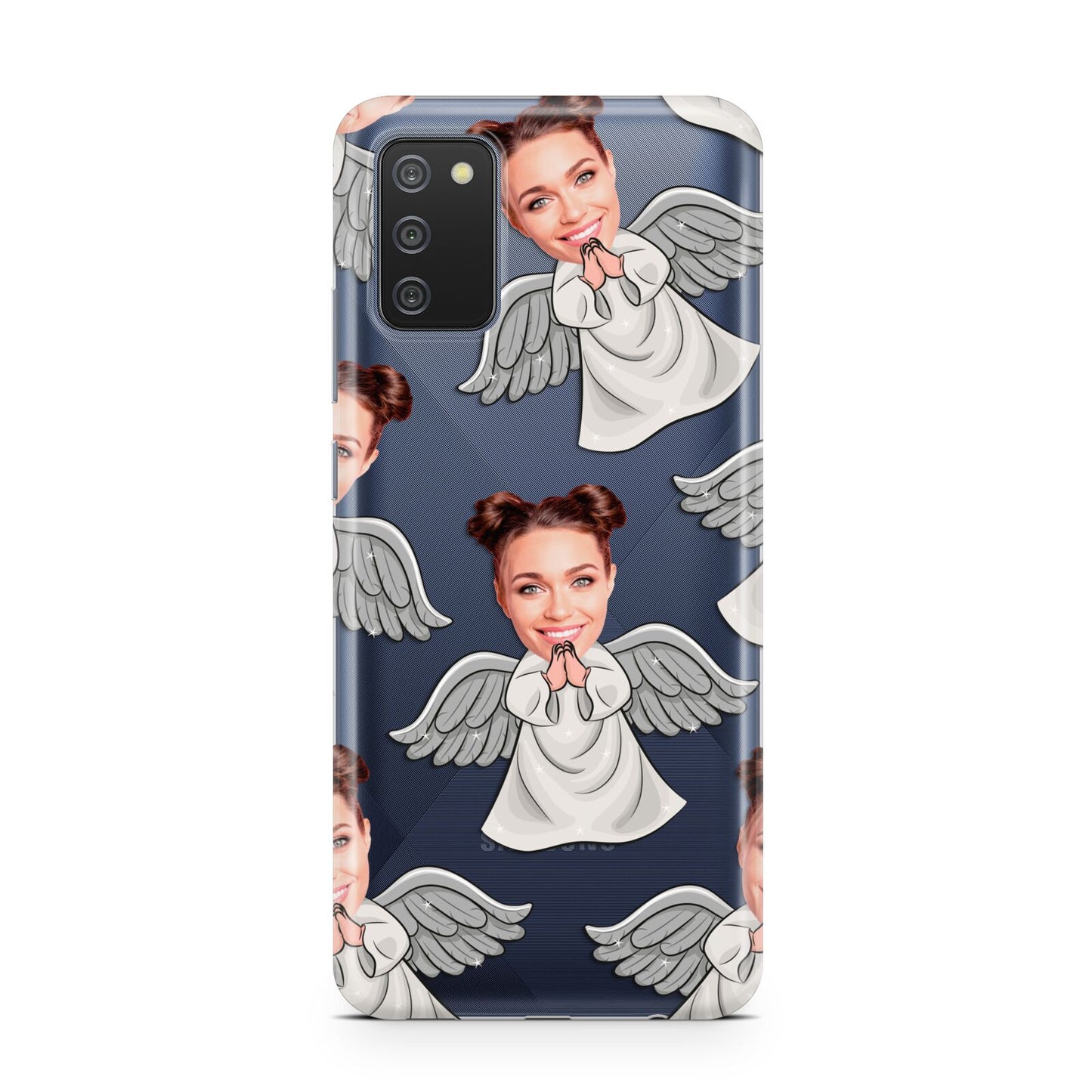 Angel Photo Face Samsung A02s Case