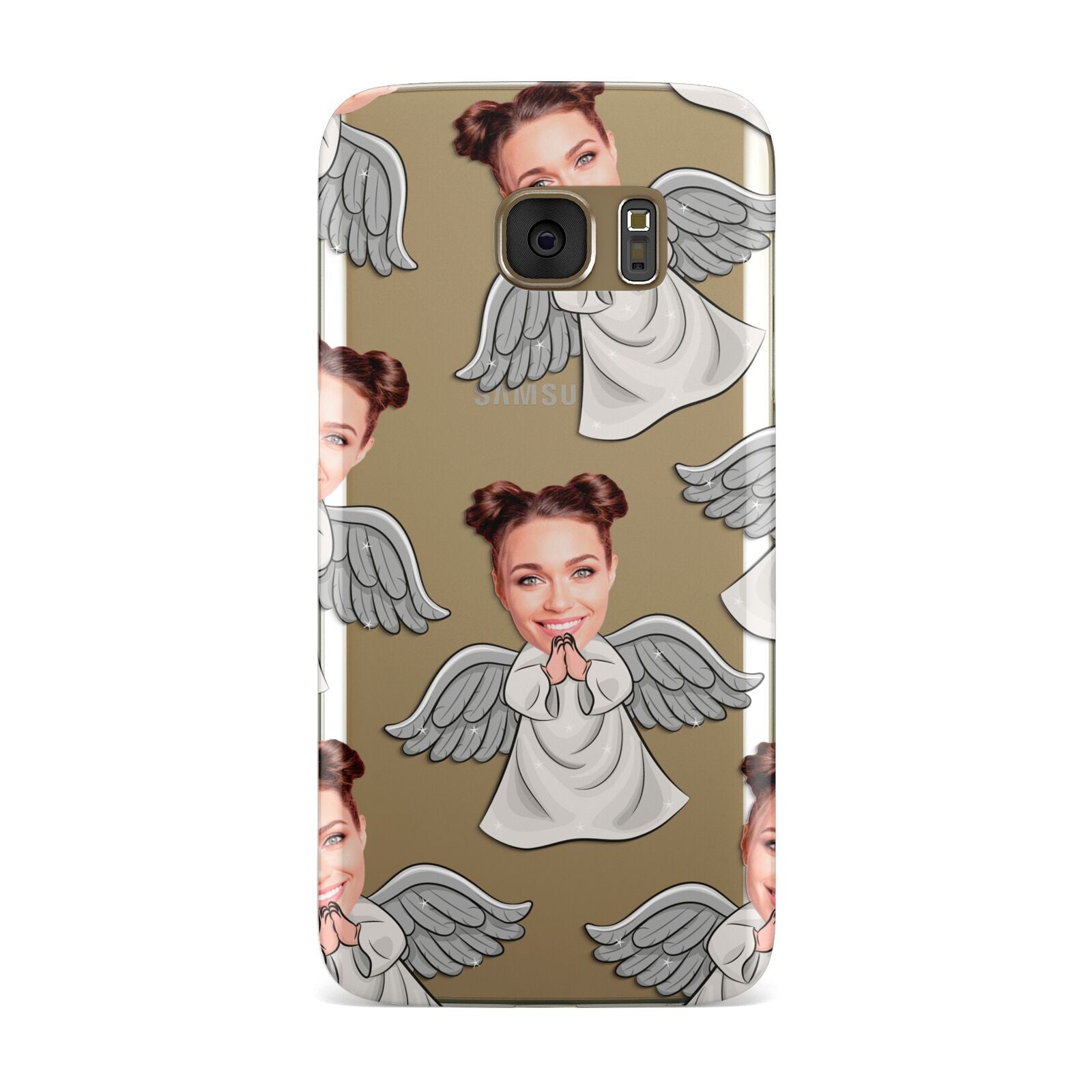 Angel Photo Face Samsung Galaxy Case