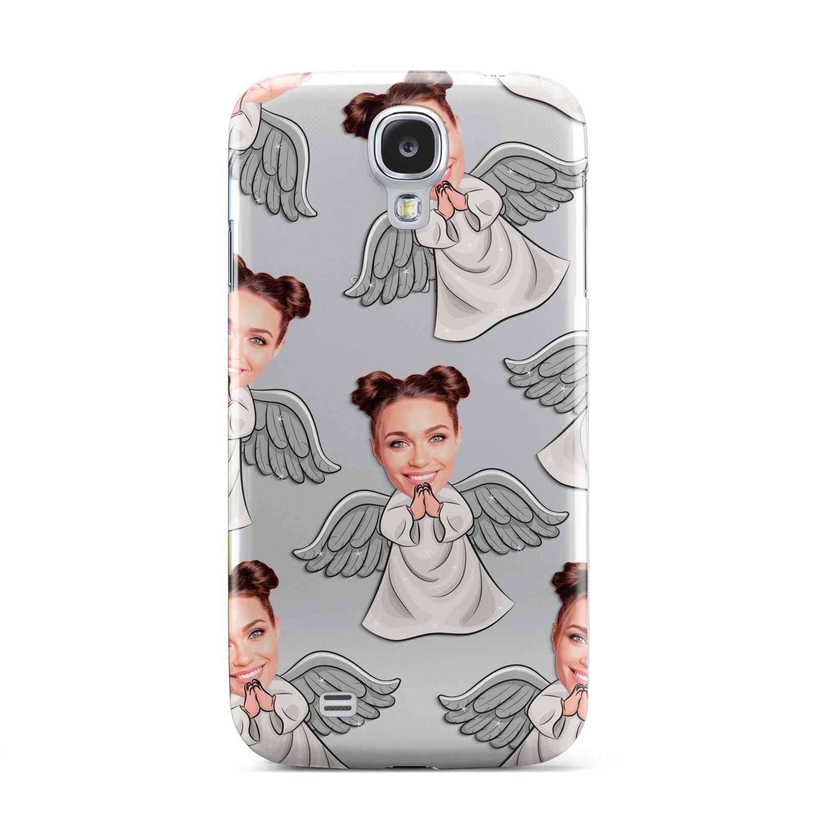 Angel Photo Face Samsung Galaxy S4 Case