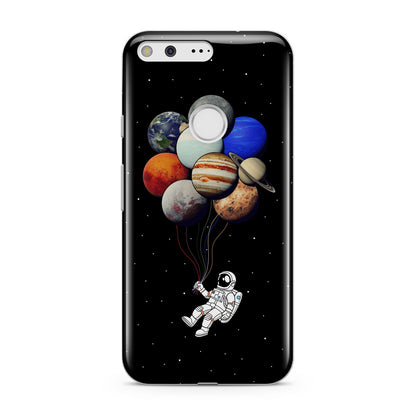 Astronaut Planet Balloons Google Pixel Case