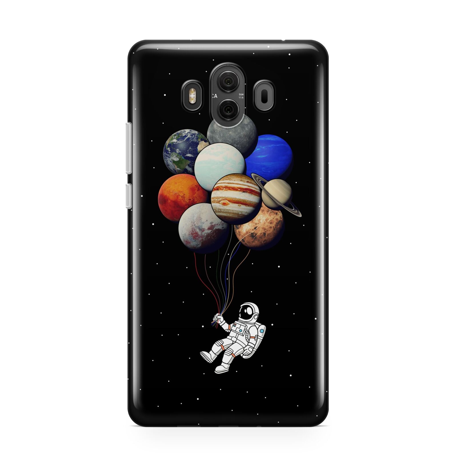 Astronaut Planet Balloons Huawei Mate 10 Protective Phone Case