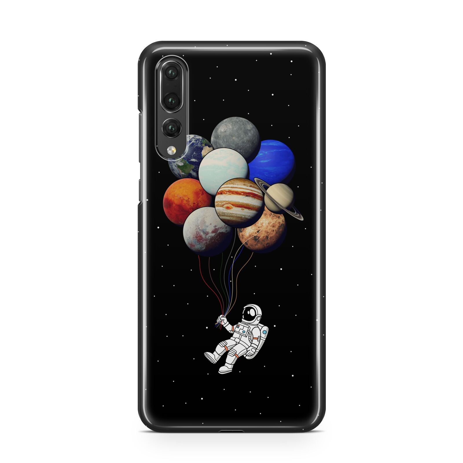 Astronaut Planet Balloons Huawei P20 Pro Phone Case