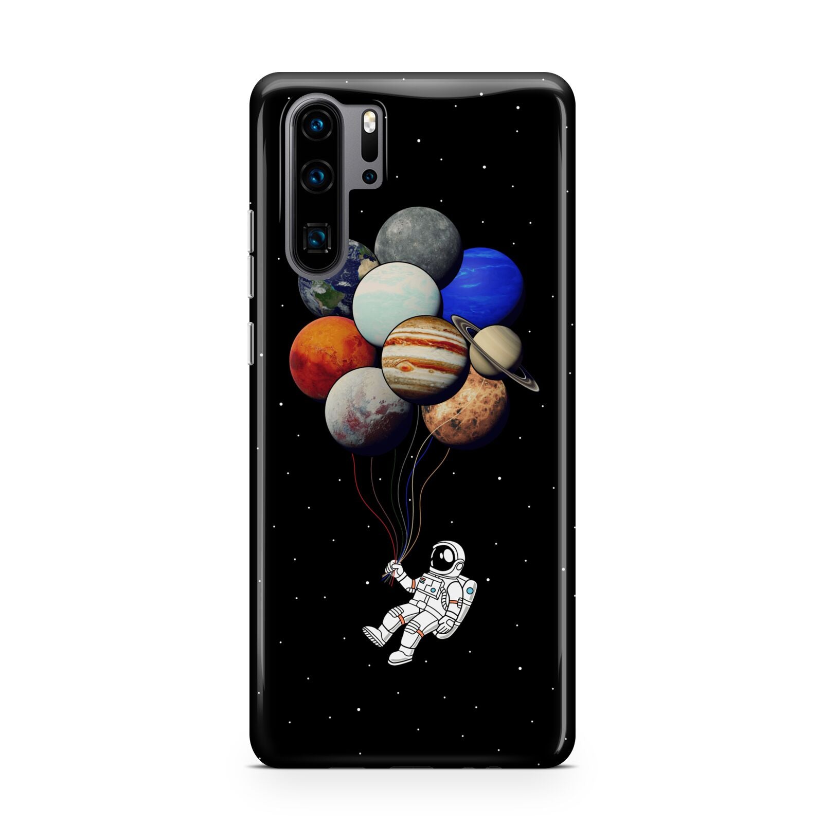 Astronaut Planet Balloons Huawei P30 Pro Phone Case