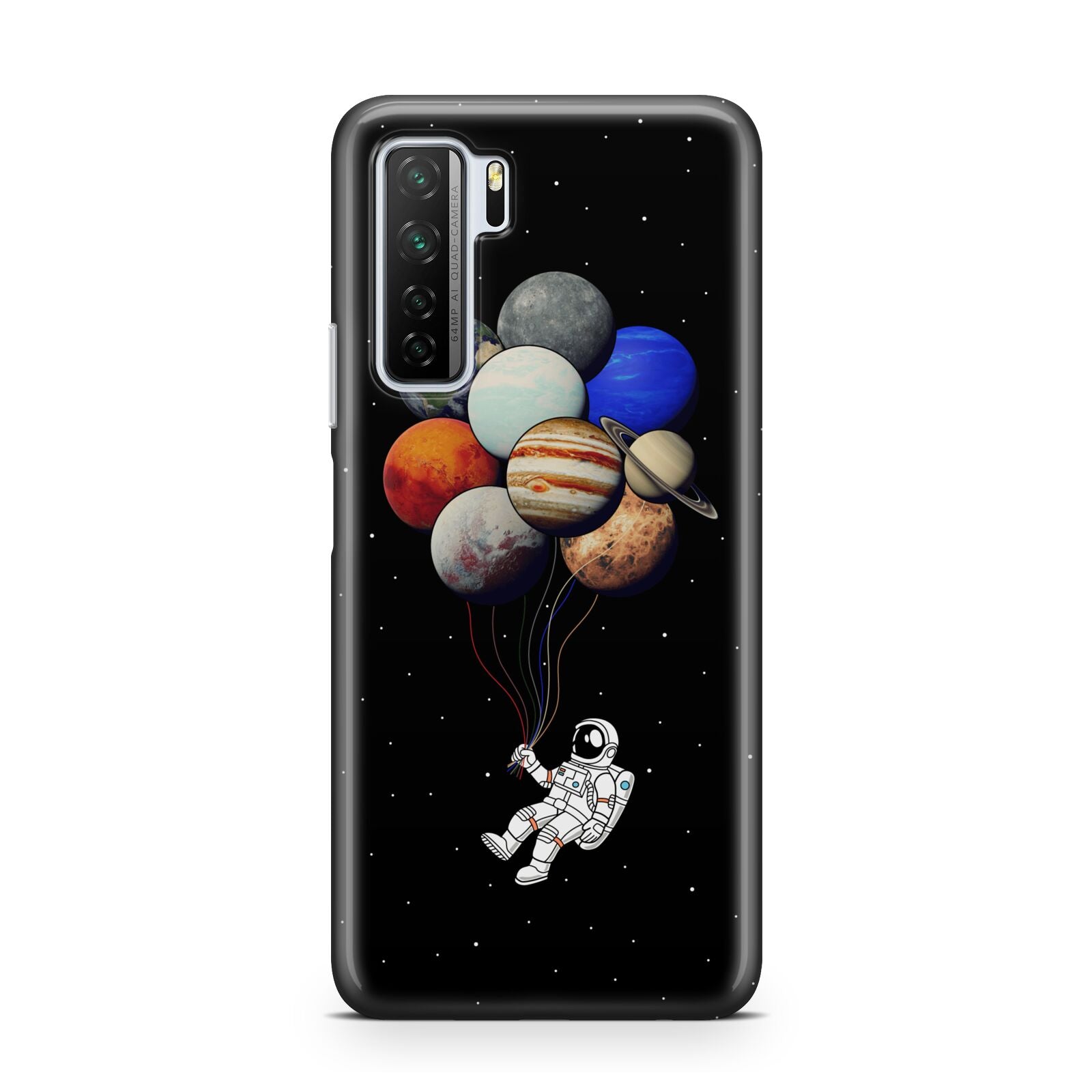 Astronaut Planet Balloons Huawei P40 Lite 5G Phone Case