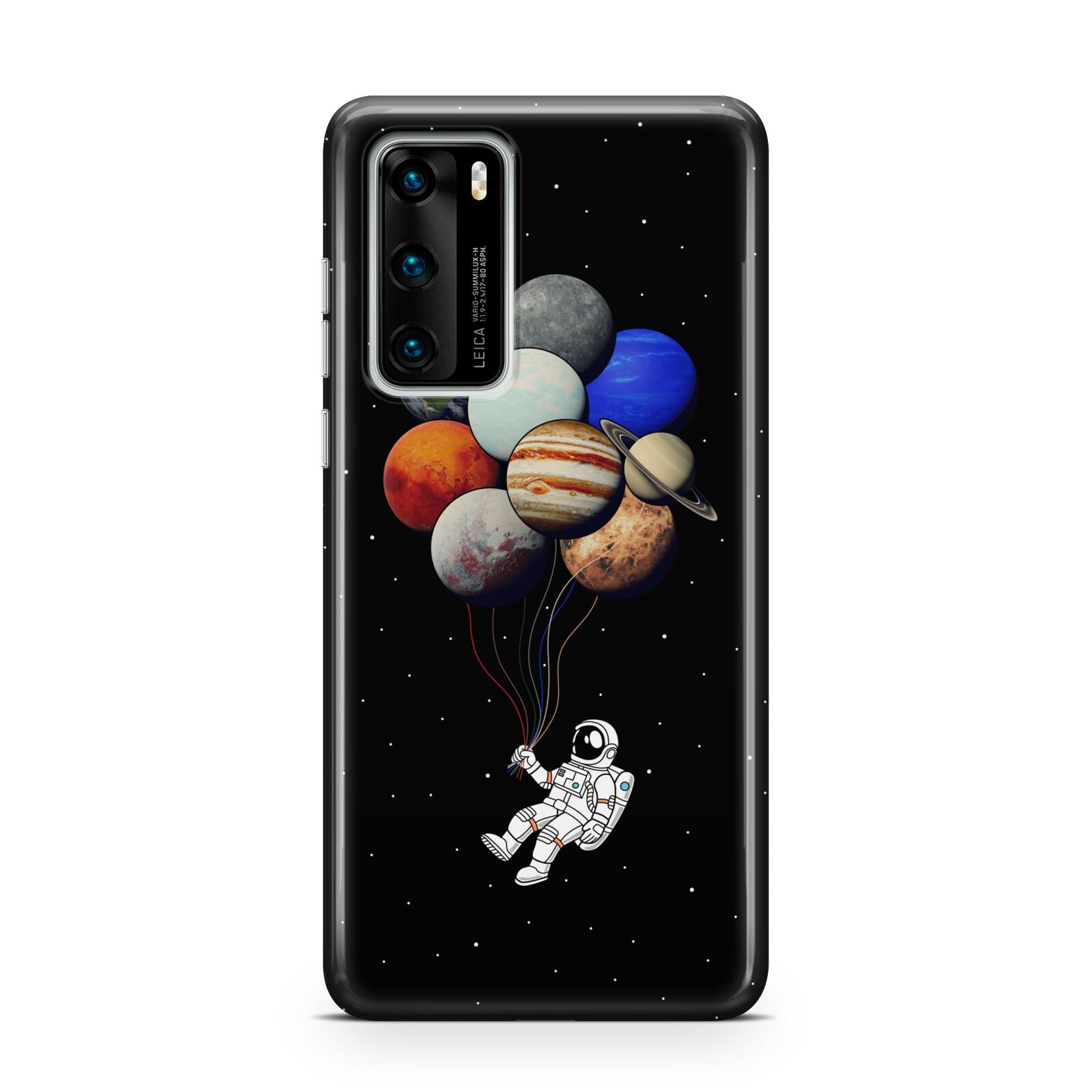 Astronaut Planet Balloons Huawei P40 Phone Case