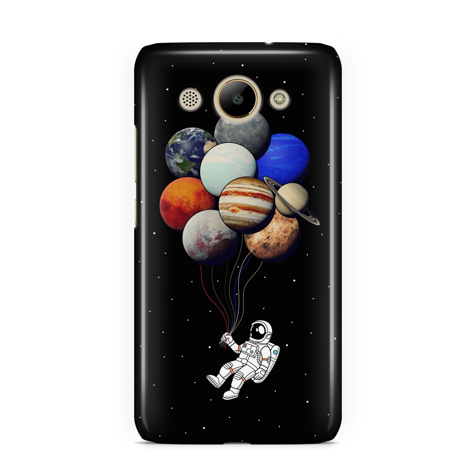 Astronaut Planet Balloons Huawei Y3 2017