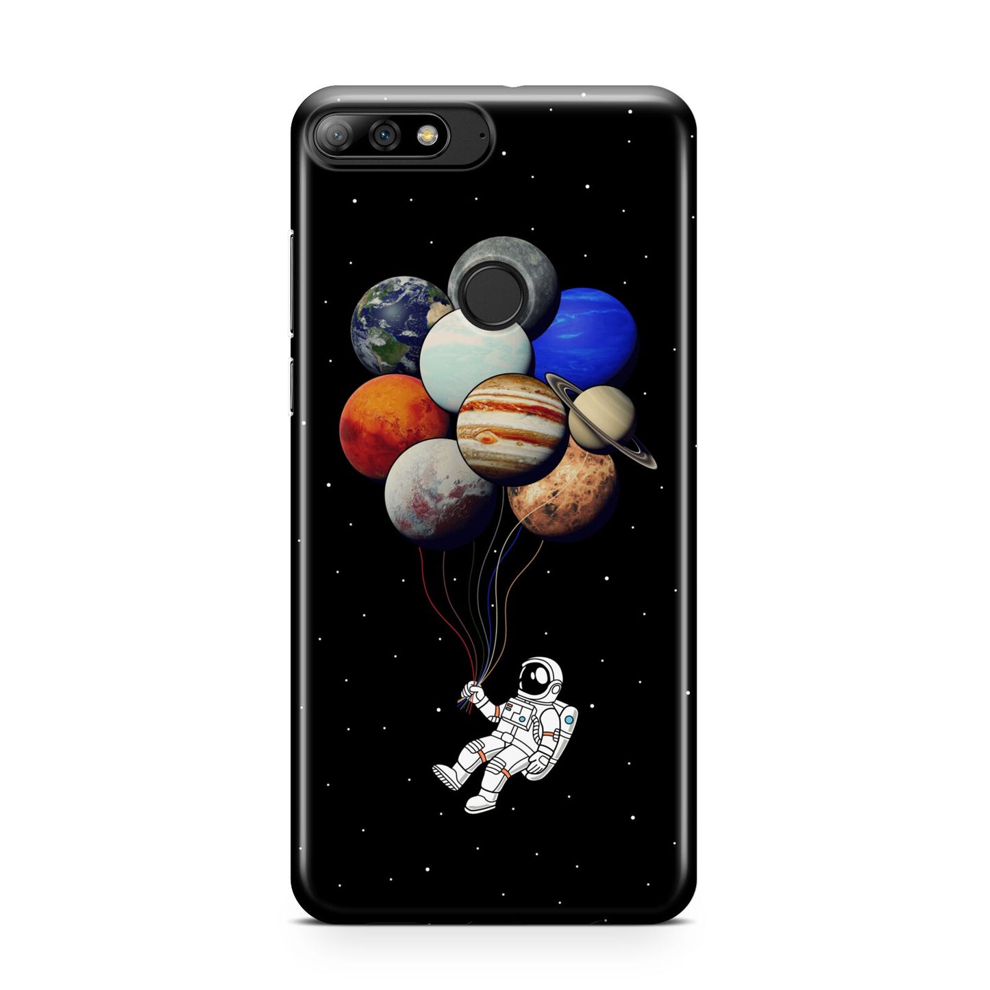 Astronaut Planet Balloons Huawei Y7 2018