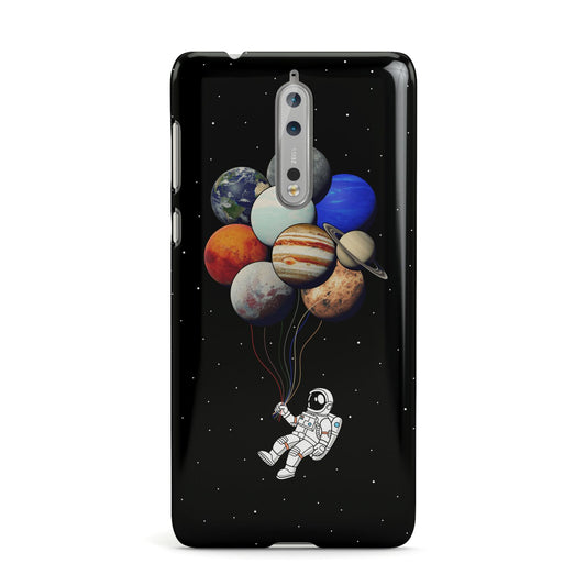 Astronaut Planet Balloons Nokia Case