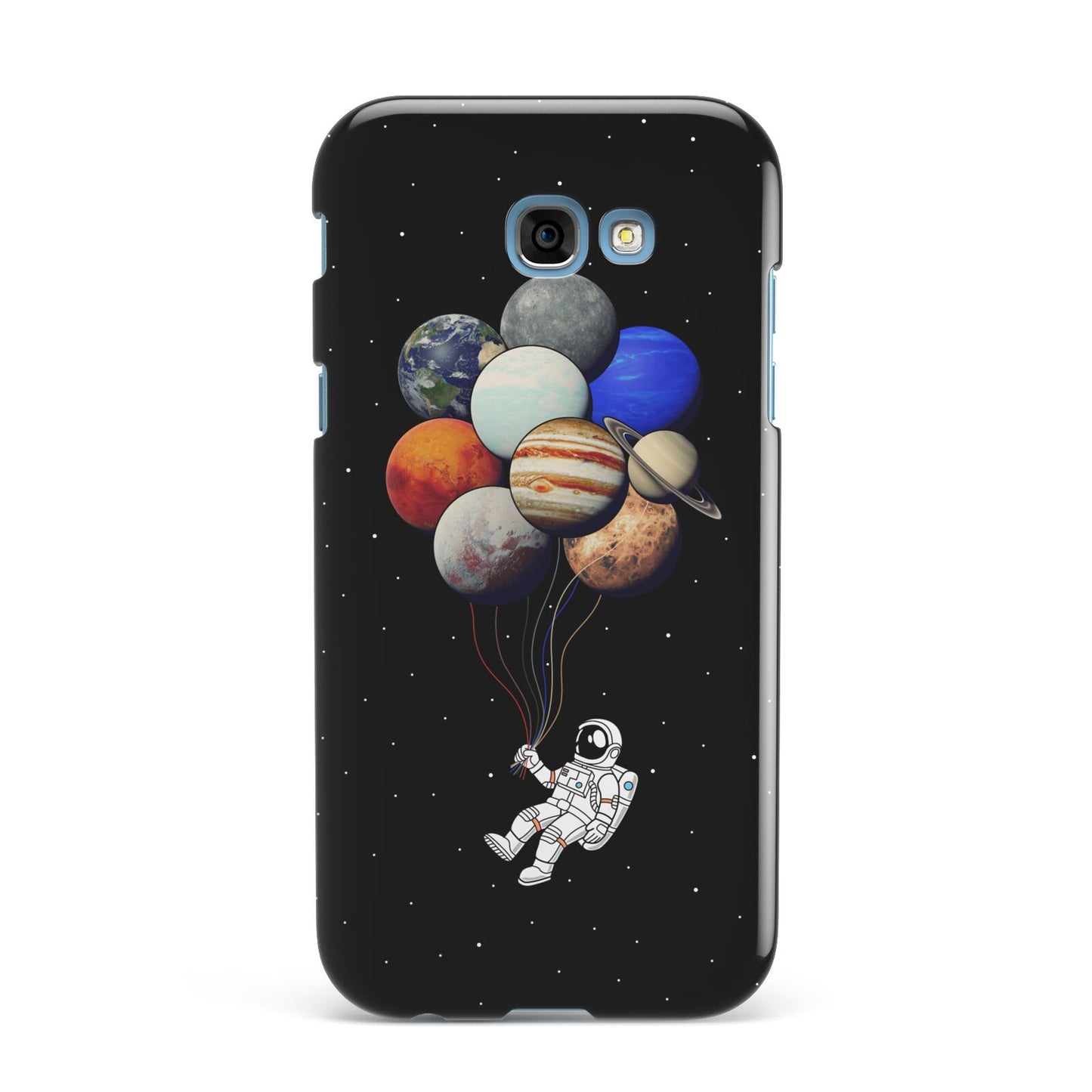 Astronaut Planet Balloons Samsung Galaxy A7 2017 Case