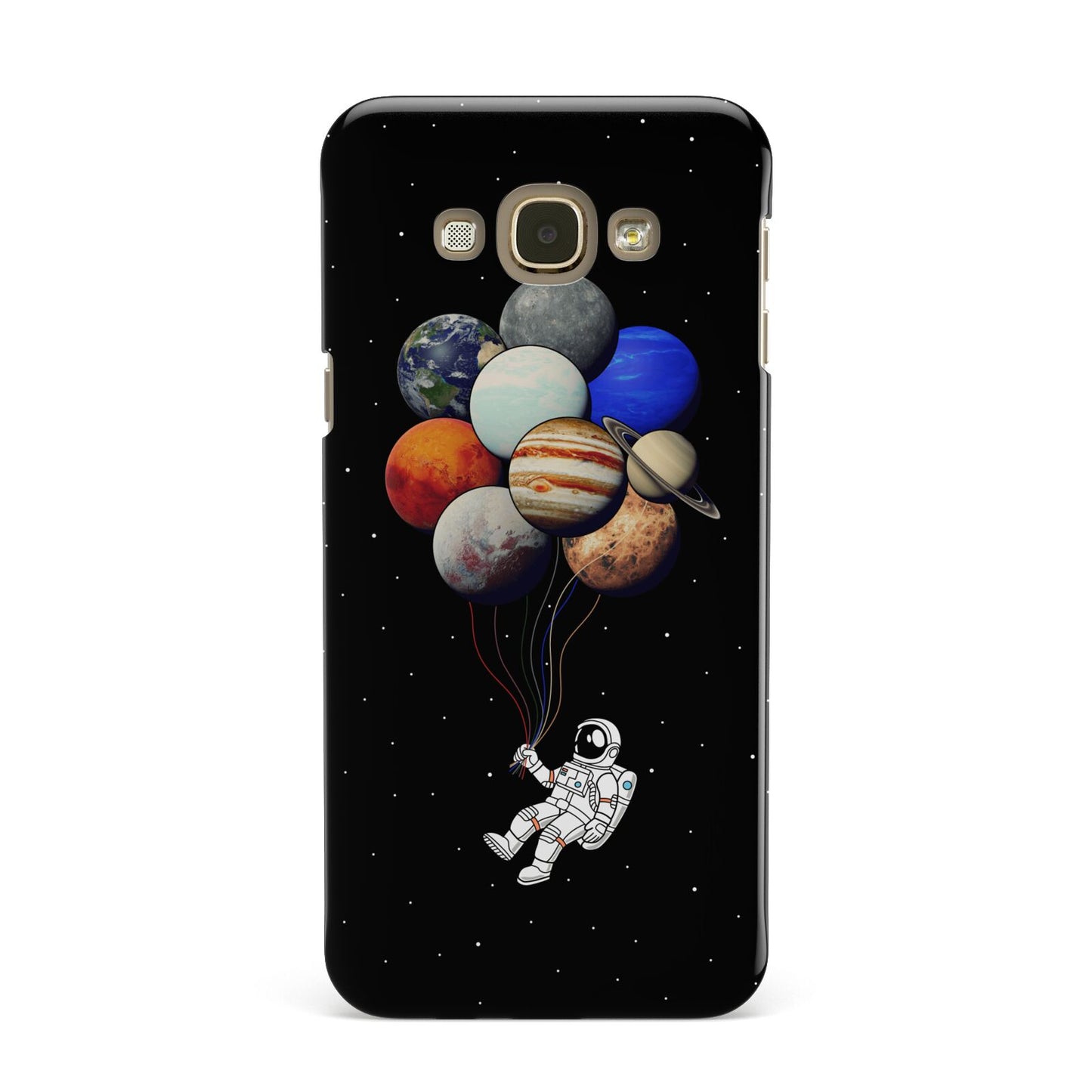 Astronaut Planet Balloons Samsung Galaxy A8 Case