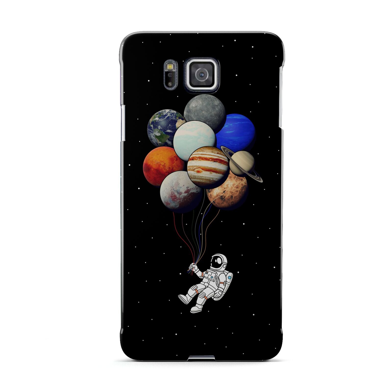 Astronaut Planet Balloons Samsung Galaxy Alpha Case