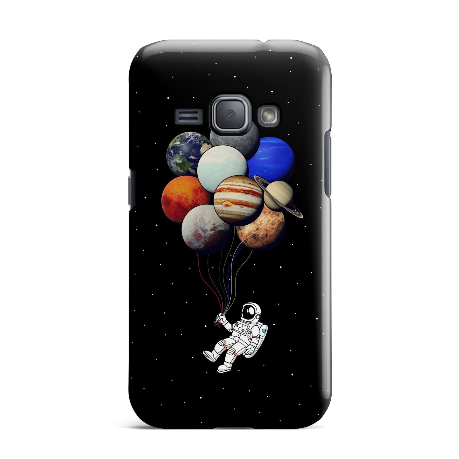 Astronaut Planet Balloons Samsung Galaxy J1 2016 Case