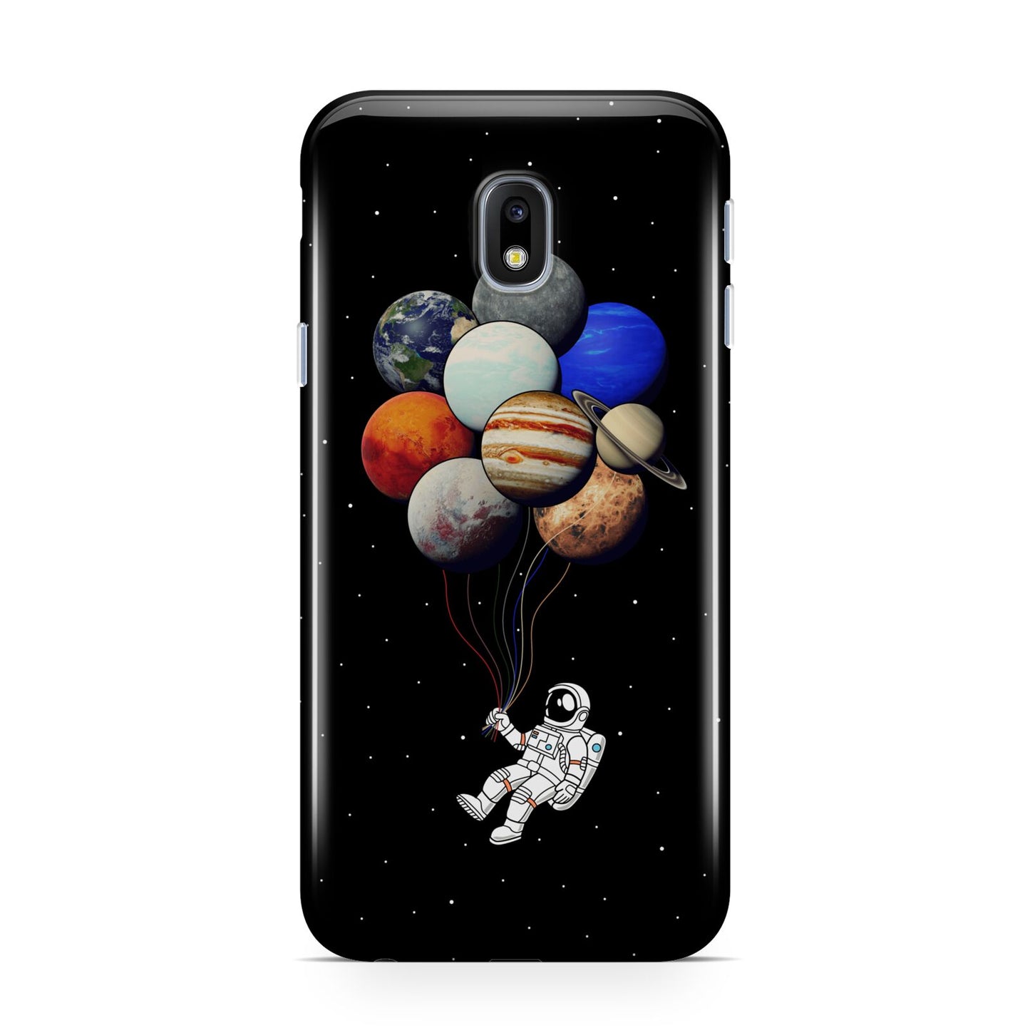 Astronaut Planet Balloons Samsung Galaxy J3 2017 Case