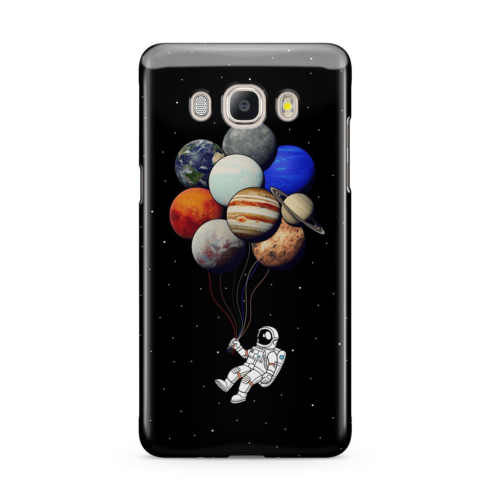 Astronaut Planet Balloons Samsung Galaxy J5 2016 Case