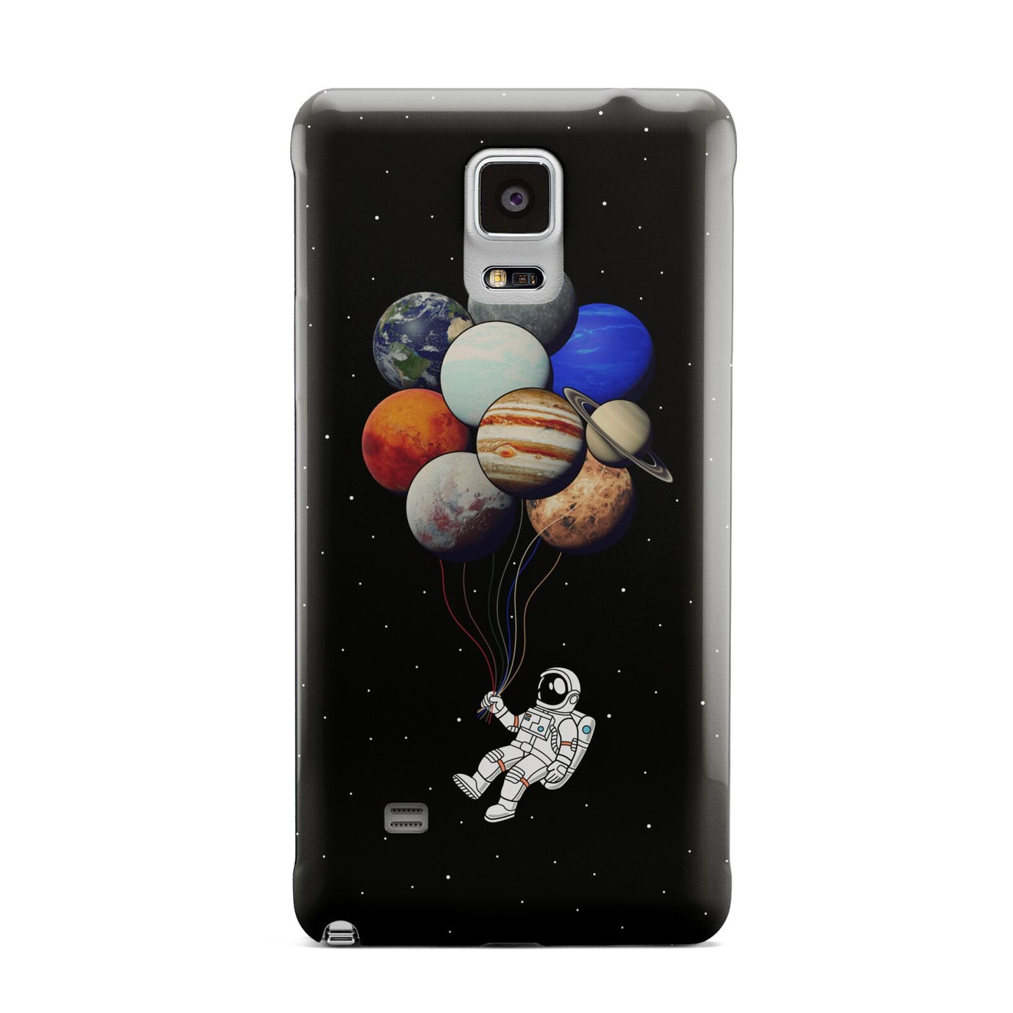 Astronaut Planet Balloons Samsung Galaxy Note 4 Case