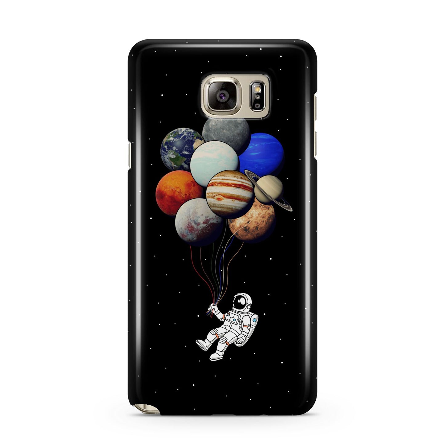 Astronaut Planet Balloons Samsung Galaxy Note 5 Case