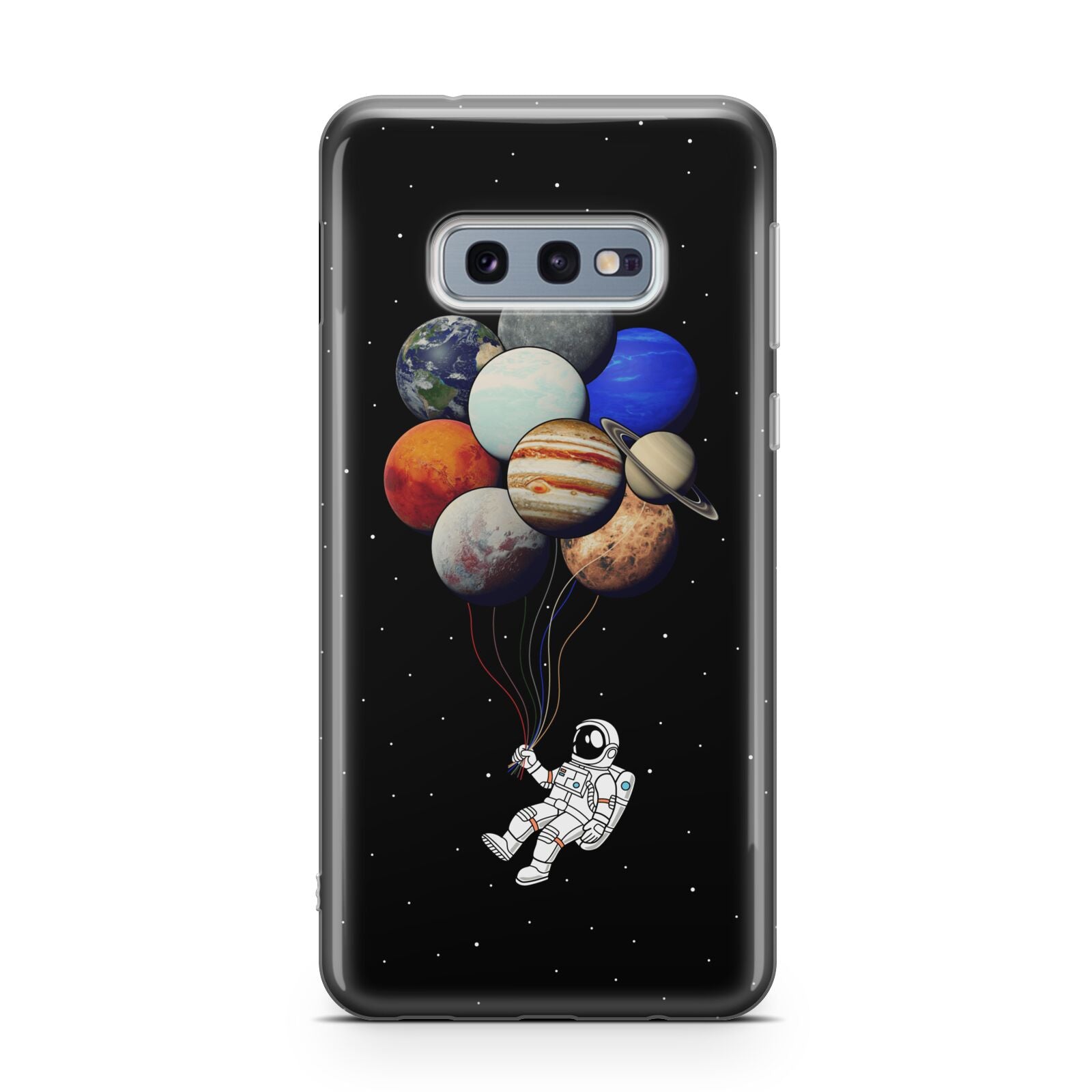 Astronaut Planet Balloons Samsung Galaxy S10E Case